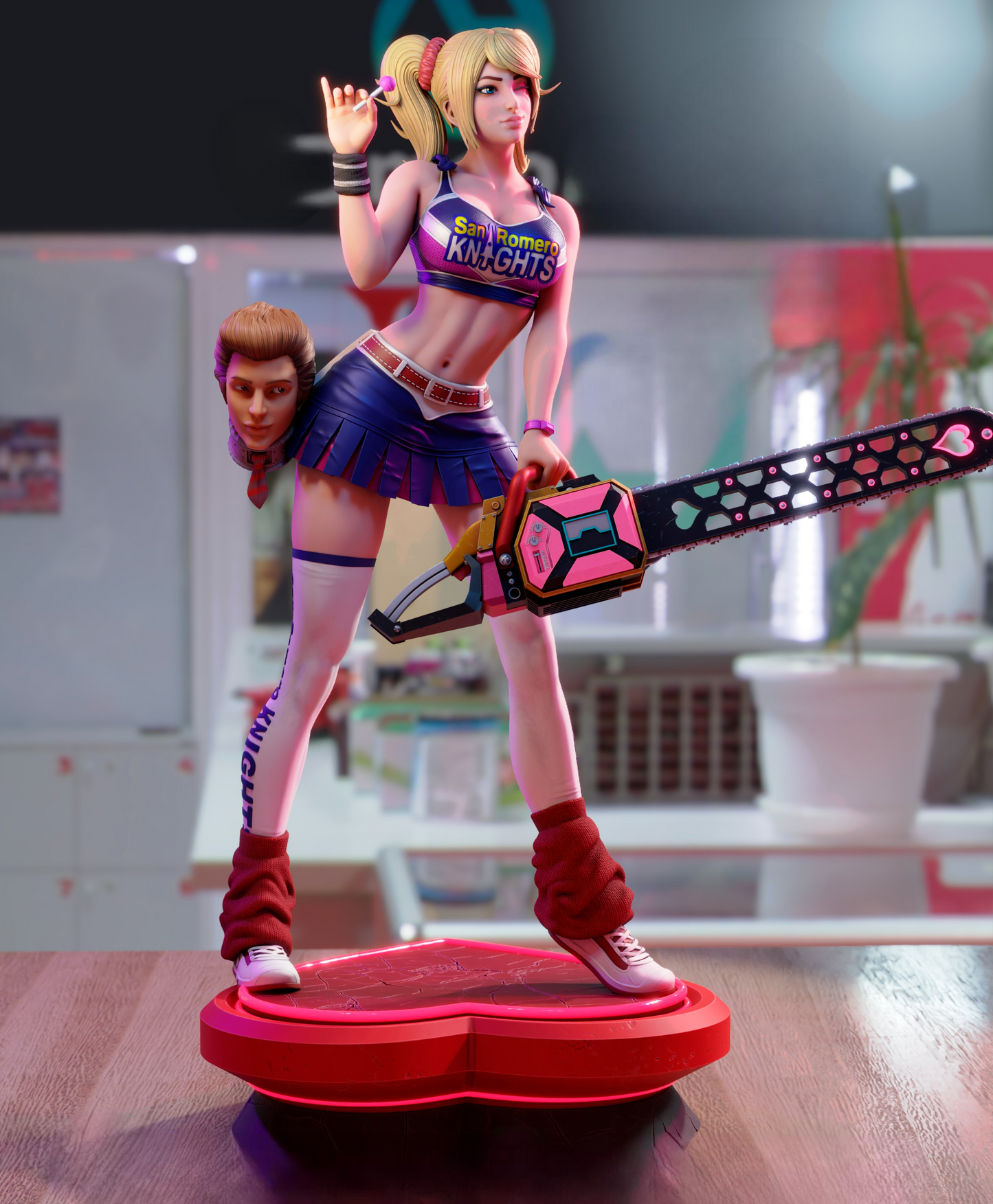 2572 Lollipop Chainsaw NSFW - STL 3D Print Files