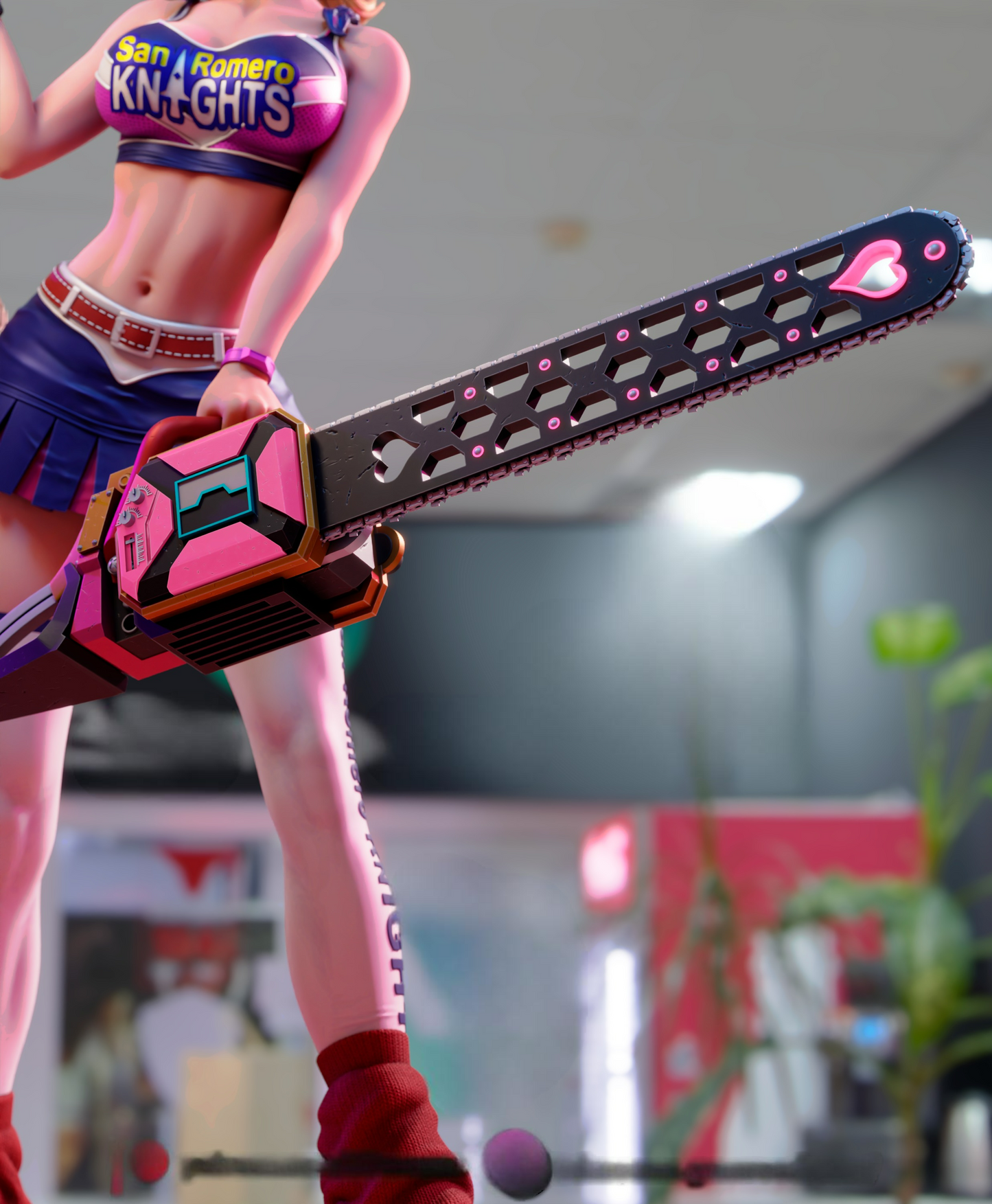 2572 Lollipop Chainsaw NSFW - STL 3D Print Files