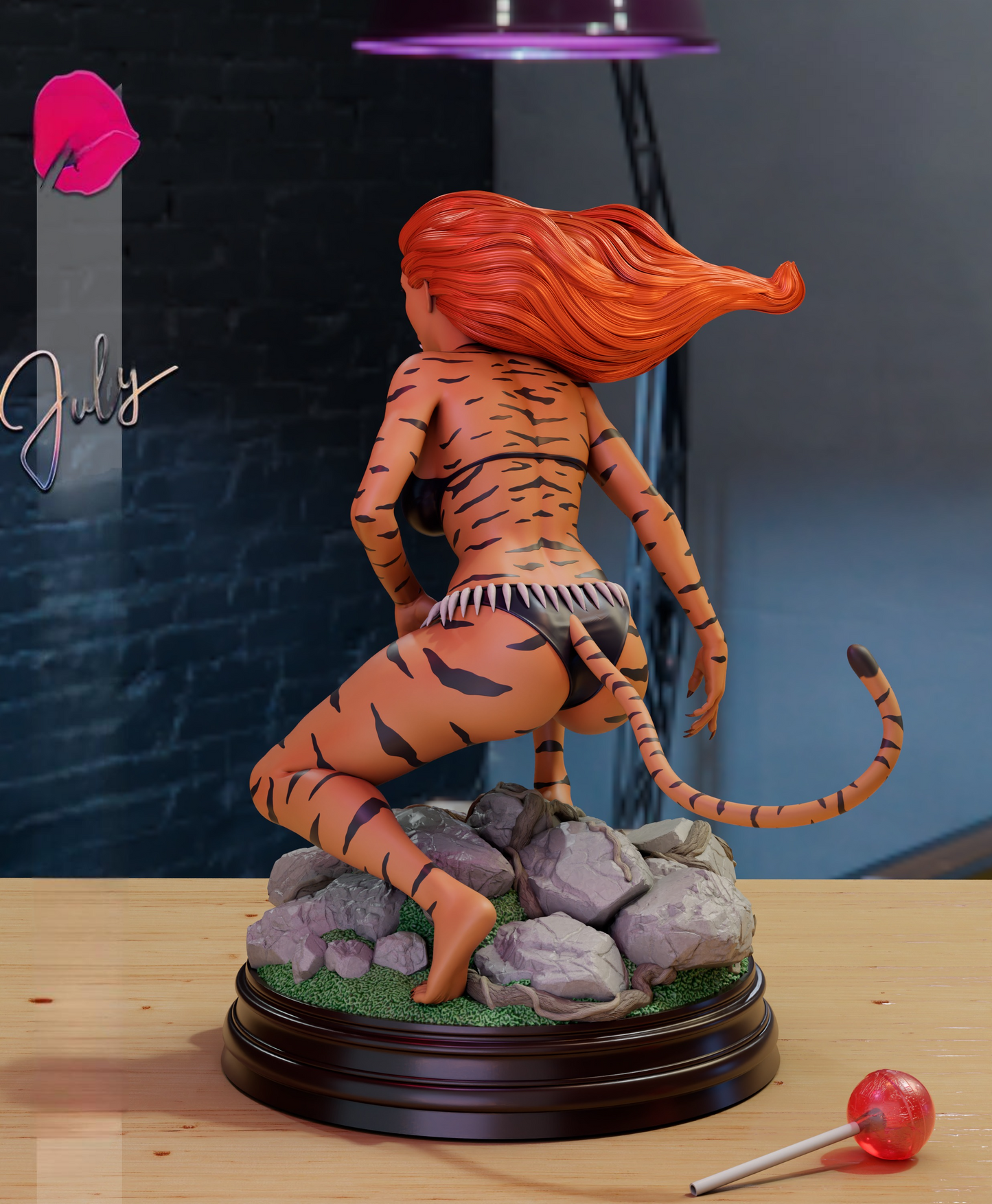 2573 Tigra - Marvel Comics - STL 3D Print Files