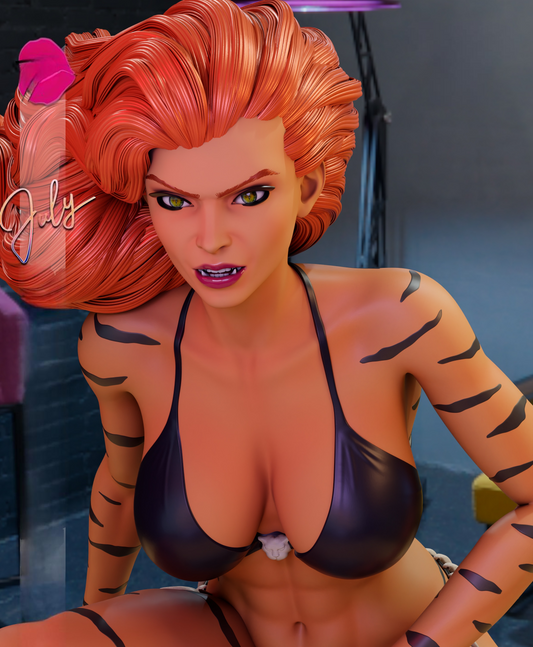 2573 Tigra - Marvel Comics - STL 3D Print Files