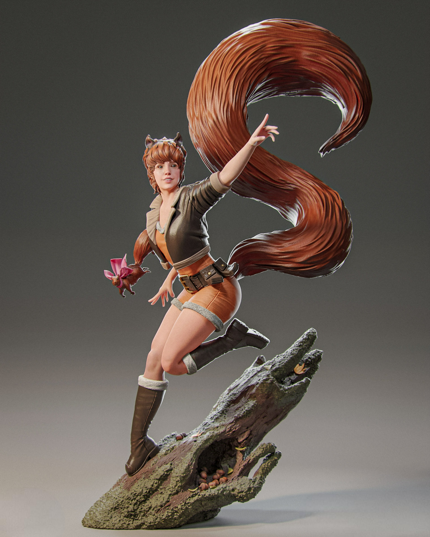 2577 Squirrel Girl - Marvel Comics - STL 3D Print Files