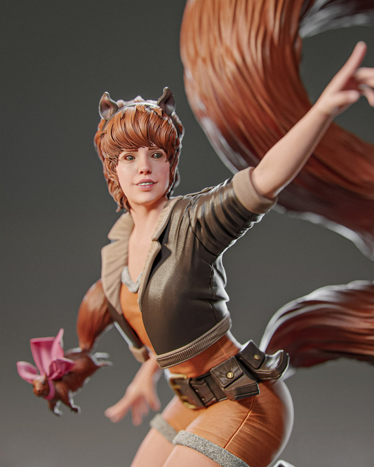 2577 Squirrel Girl - Marvel Comics - STL 3D Print Files