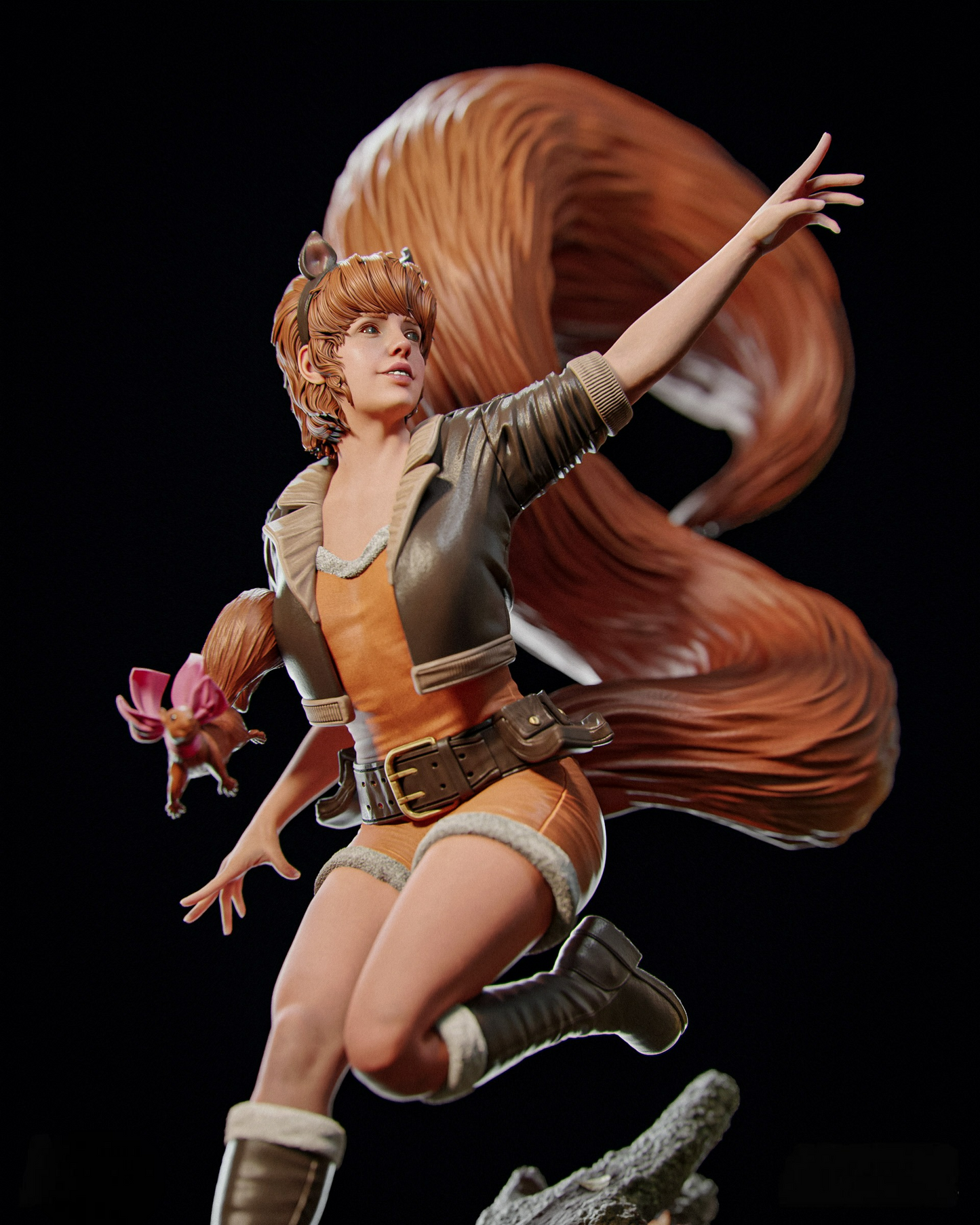 2577 Squirrel Girl - Marvel Comics - STL 3D Print Files