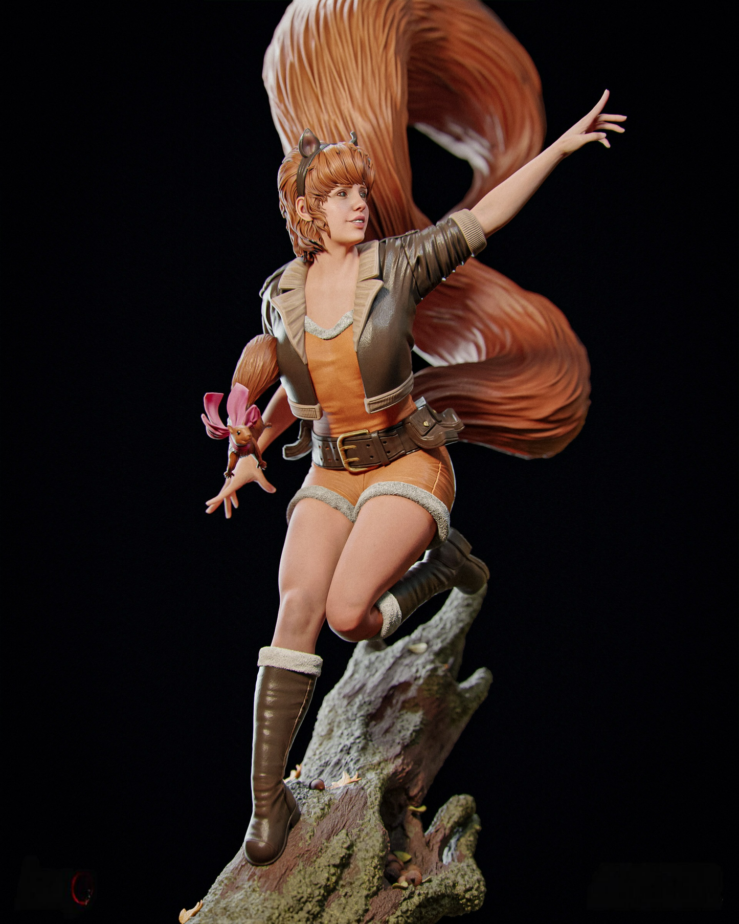 2577 Squirrel Girl - Marvel Comics - STL 3D Print Files