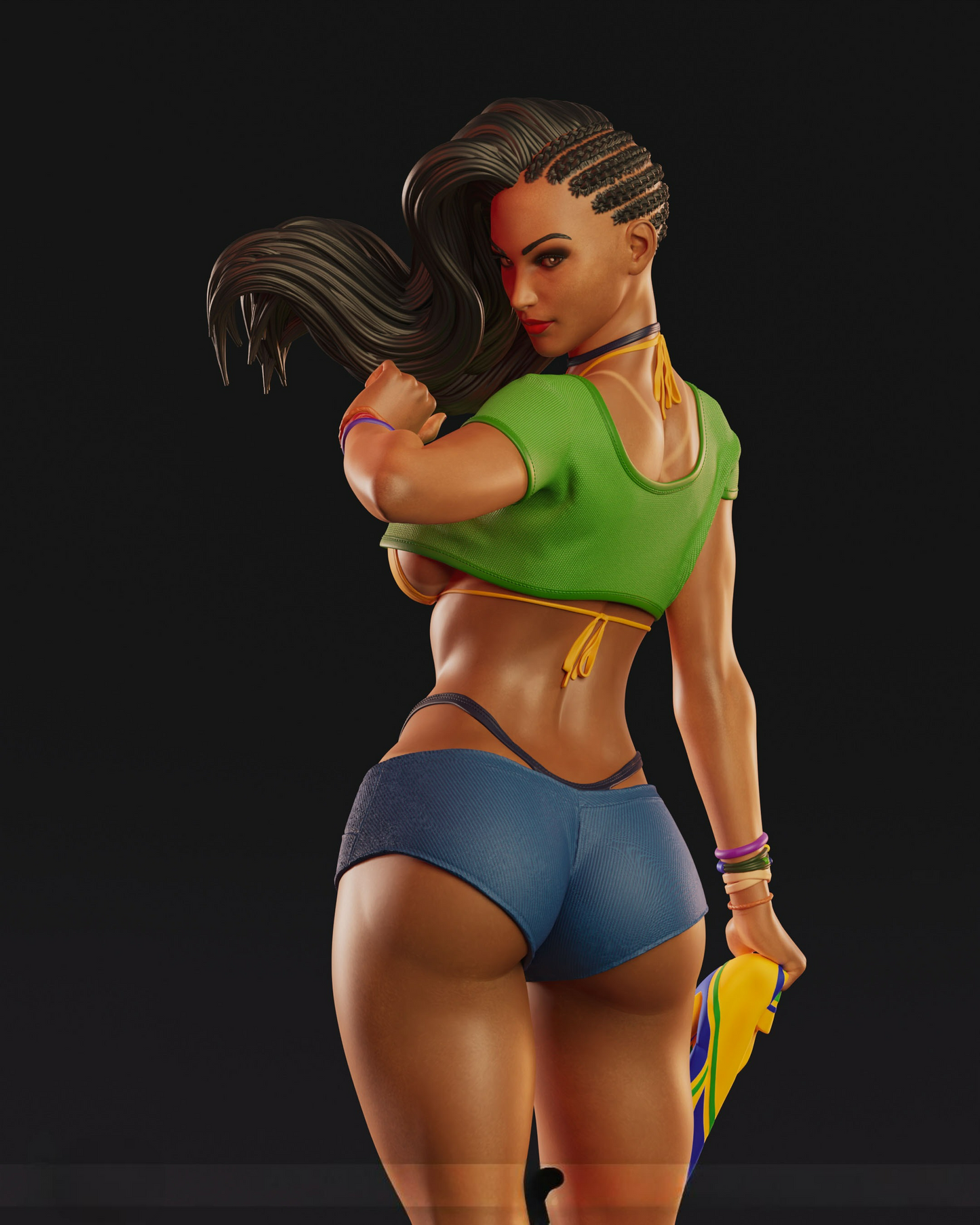 2580 Laura - Street Fighter V - STL 3D Print Files