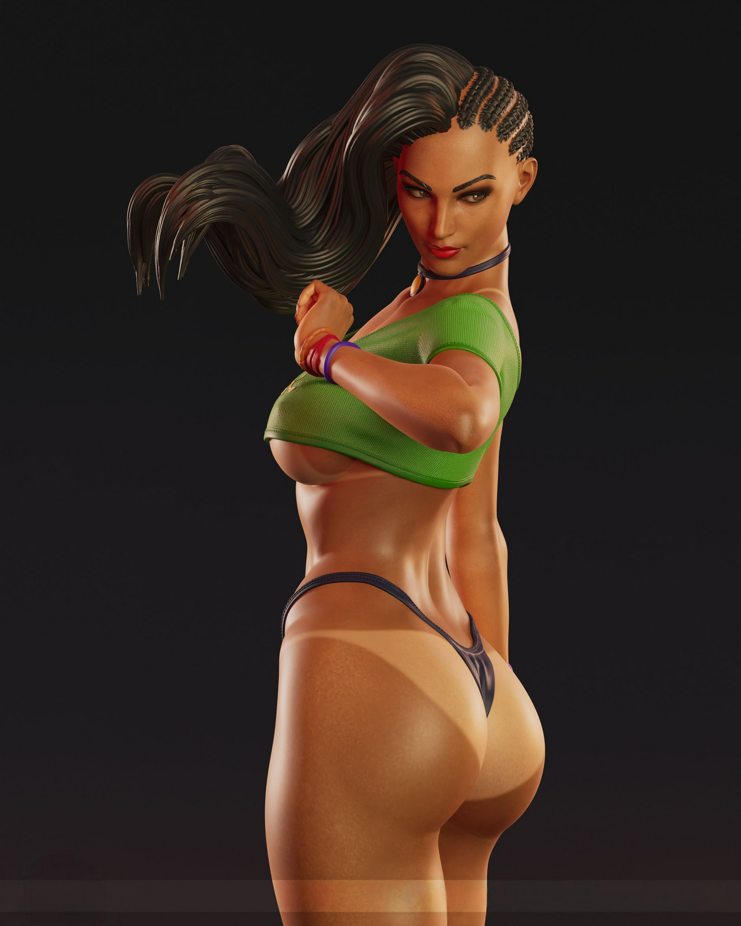 2580 Laura - Street Fighter V - STL 3D Print Files