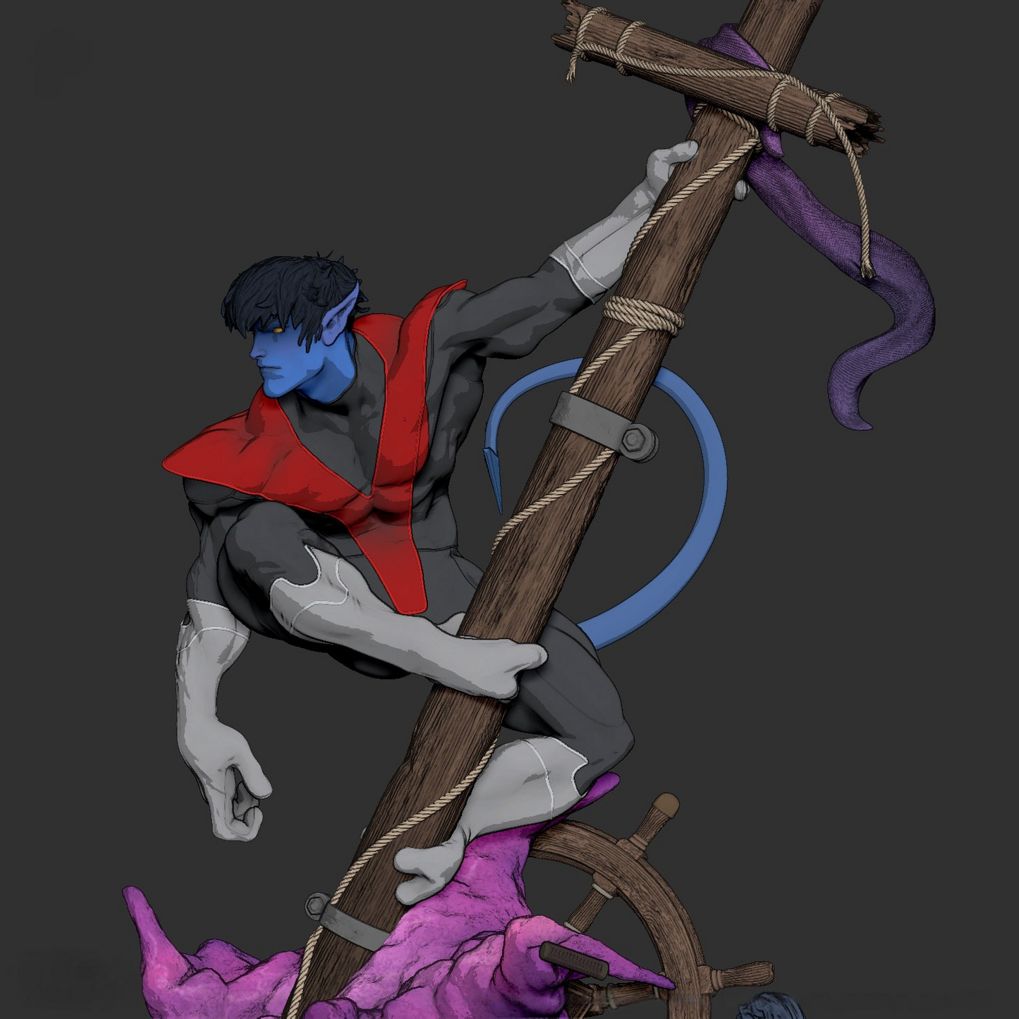 2587 Nightcrawler - X-men - STL 3D Print Files