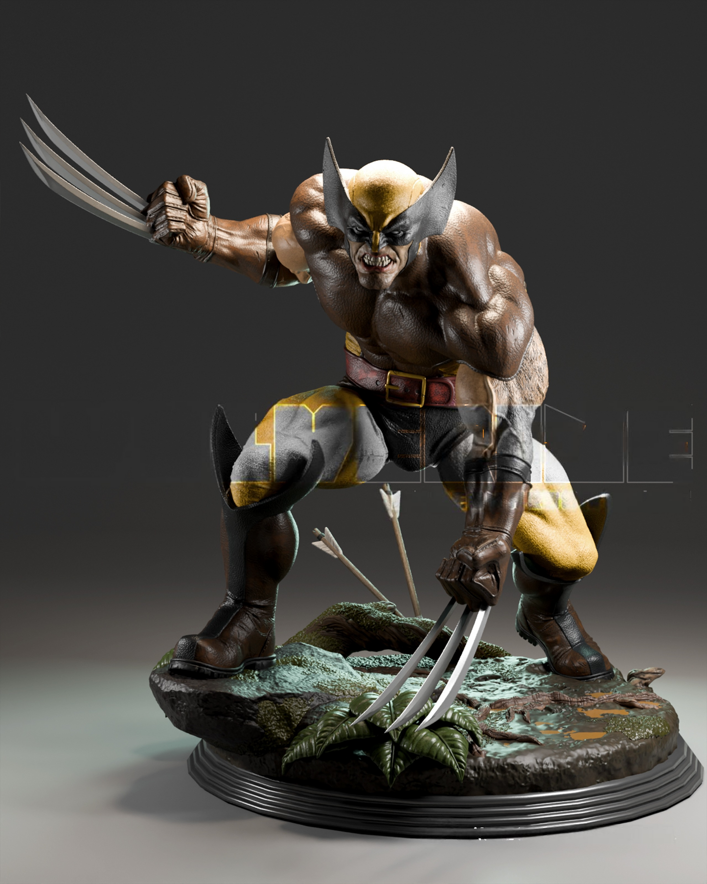 2588 WOLVERINE - X-MEN - STL 3D Print Files