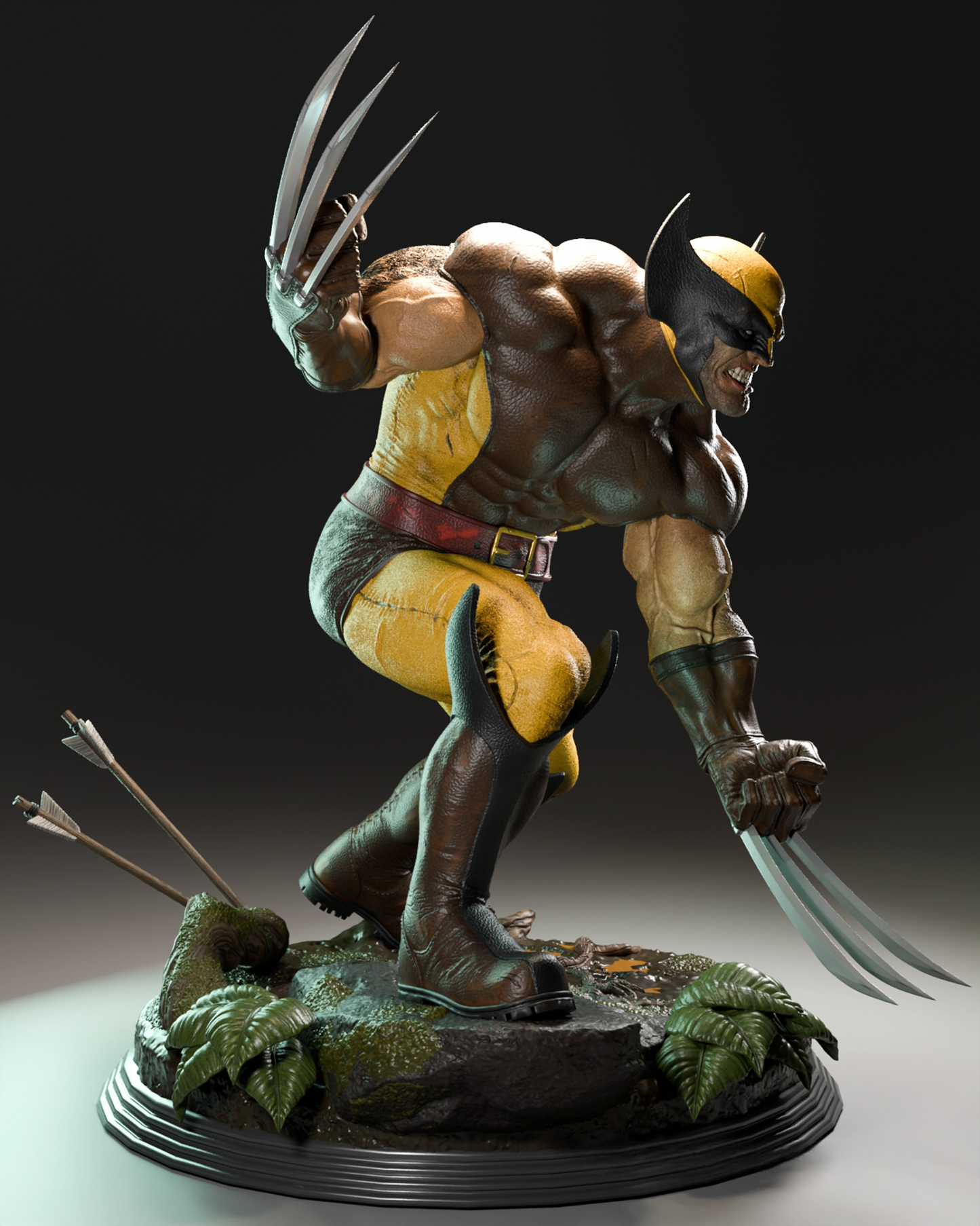 2588 WOLVERINE - X-MEN - STL 3D Print Files