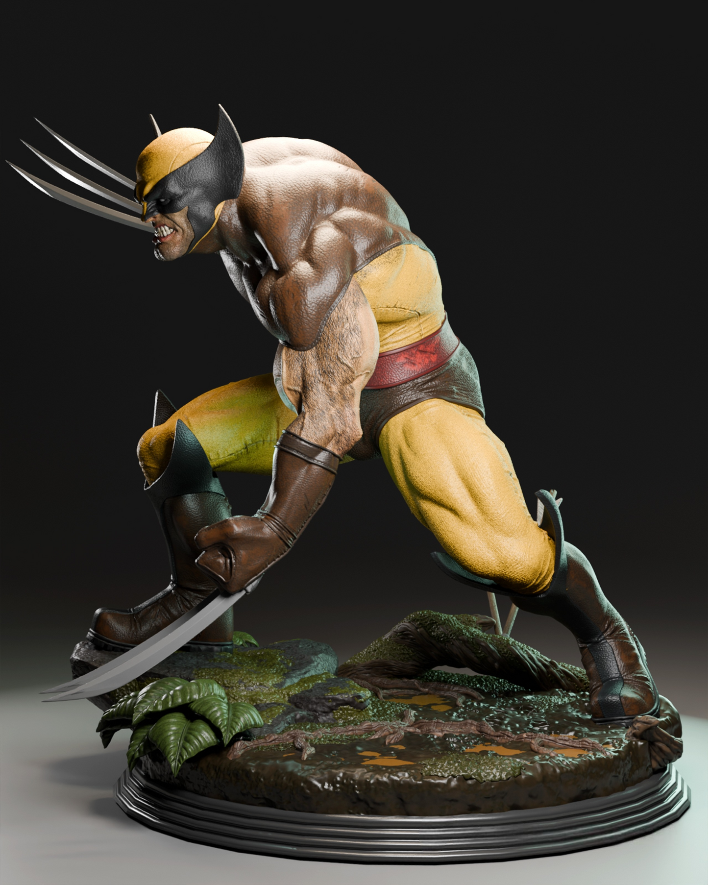 2588 WOLVERINE - X-MEN - STL 3D Print Files