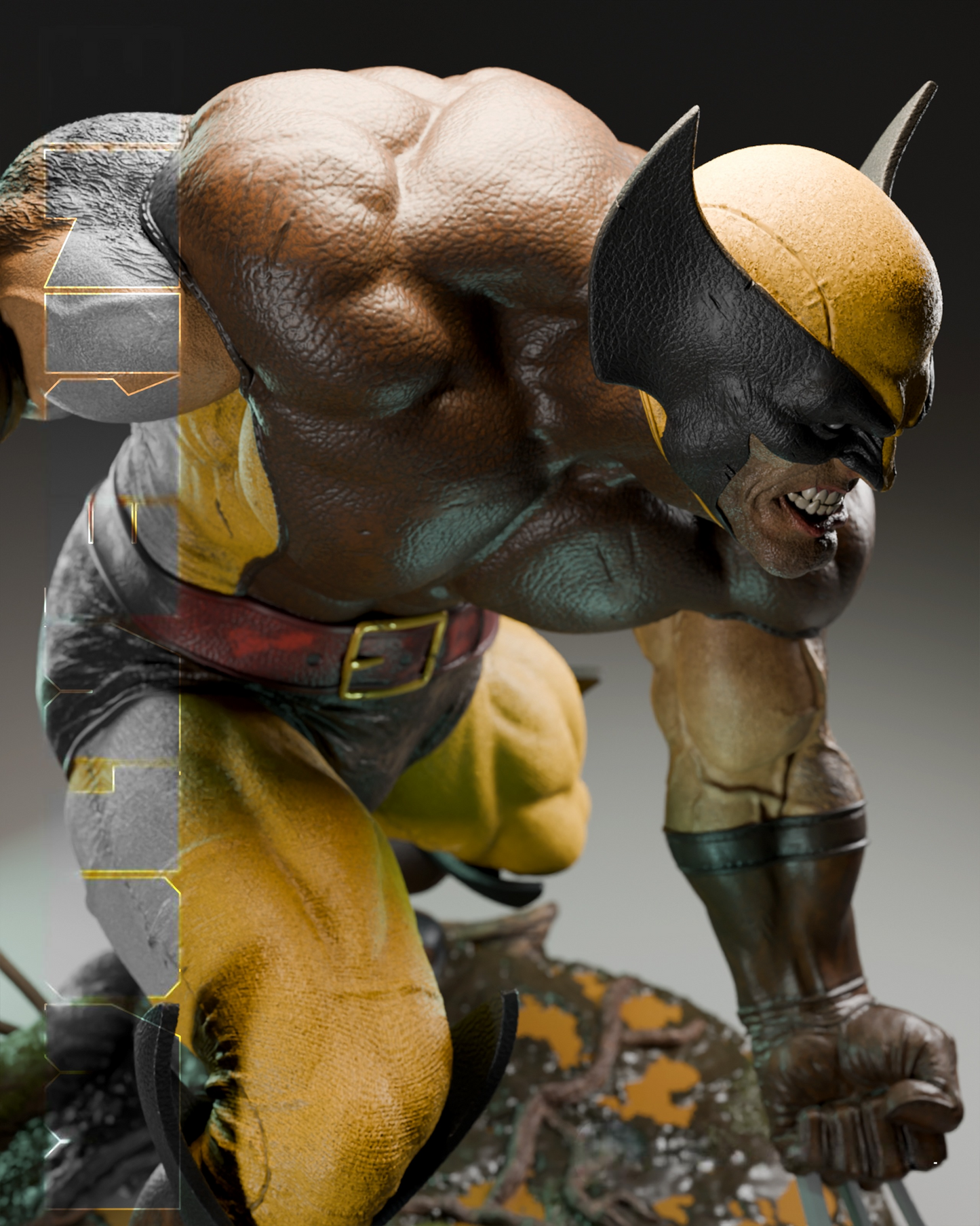 2588 WOLVERINE - X-MEN - STL 3D Print Files