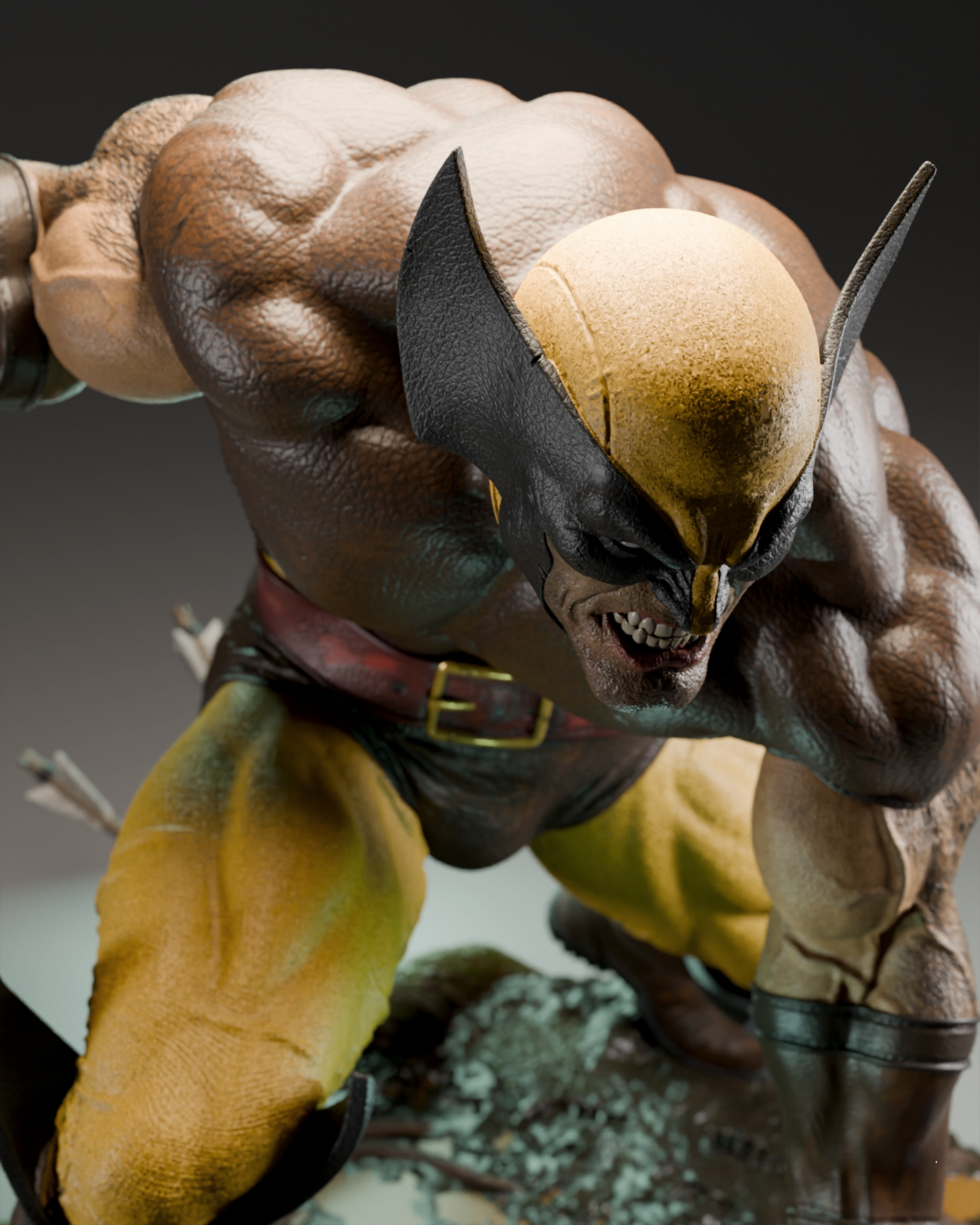 2588 WOLVERINE - X-MEN - STL 3D Print Files