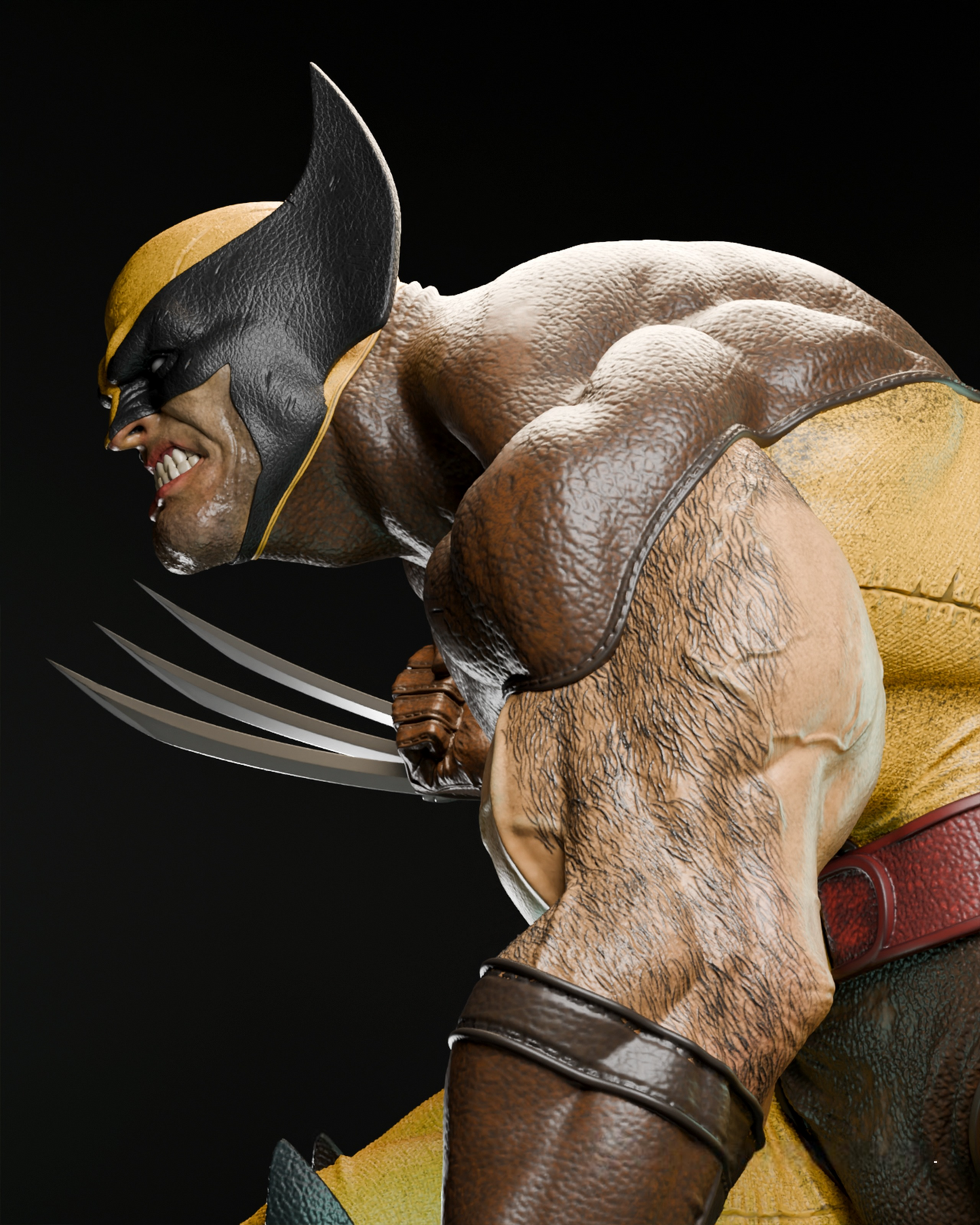 2588 WOLVERINE - X-MEN - STL 3D Print Files