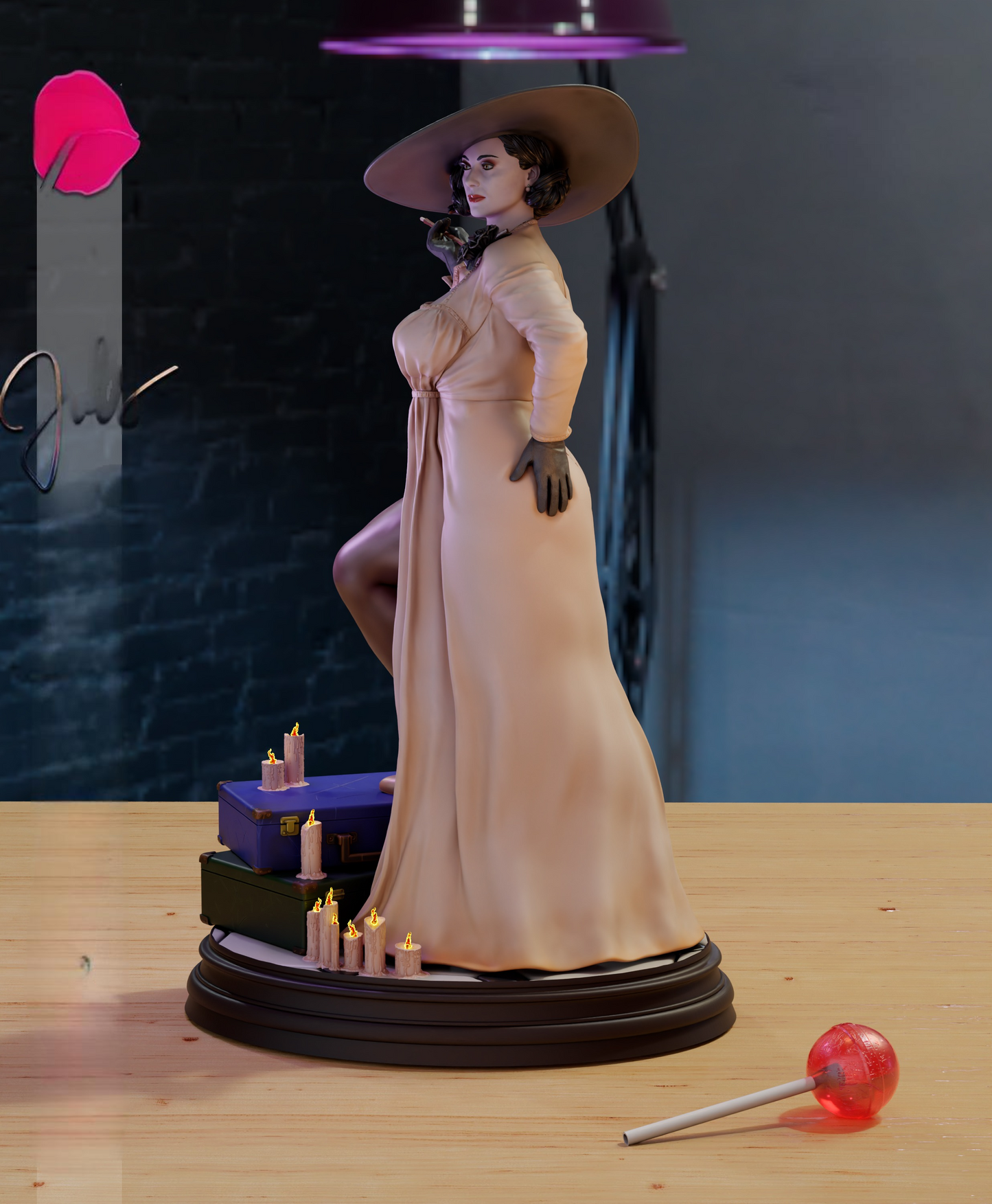 2589 Lady Dimitrescu NSFW - Resident Evil - STL 3D Print Files