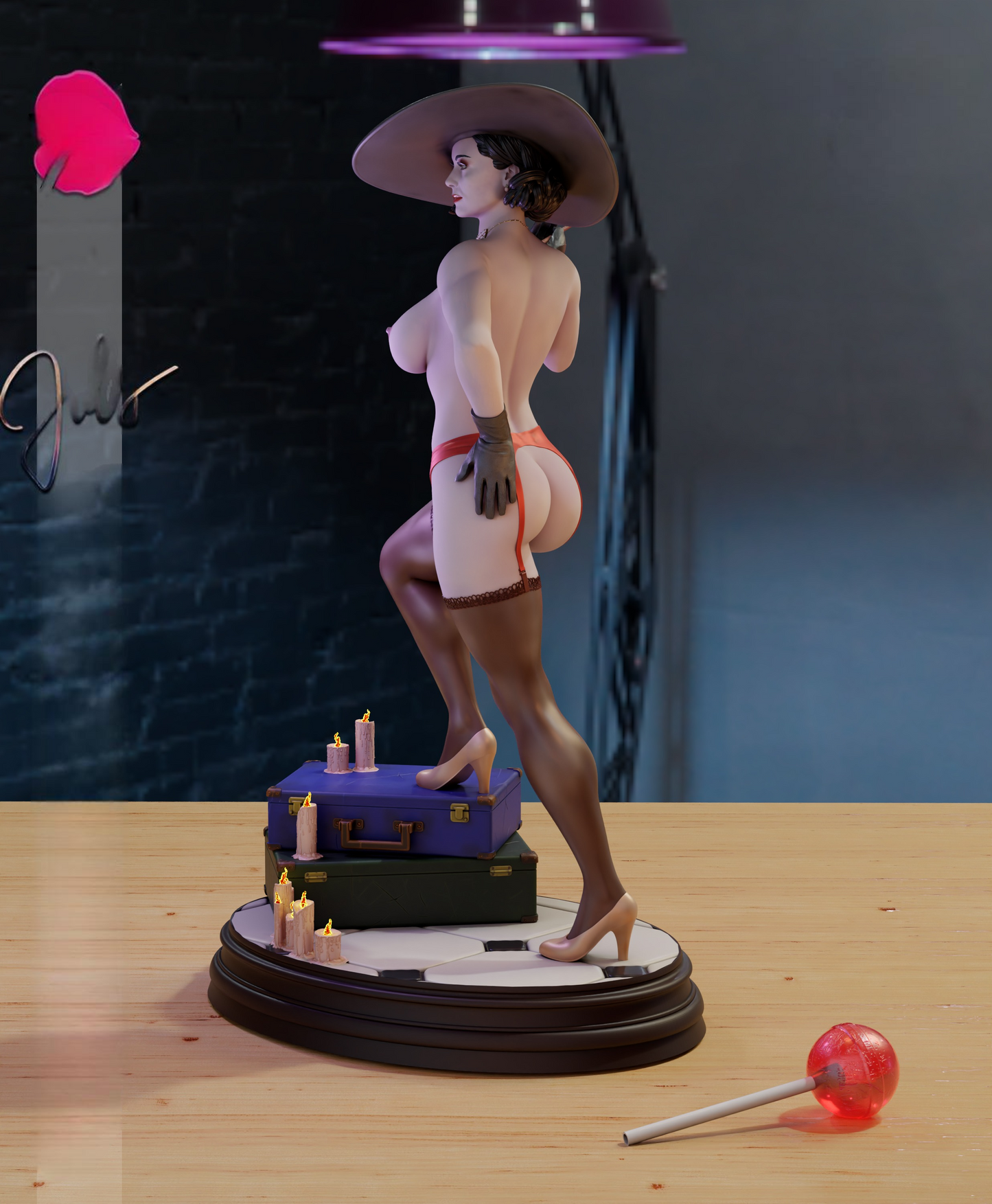 2589 Lady Dimitrescu NSFW - Resident Evil - STL 3D Print Files