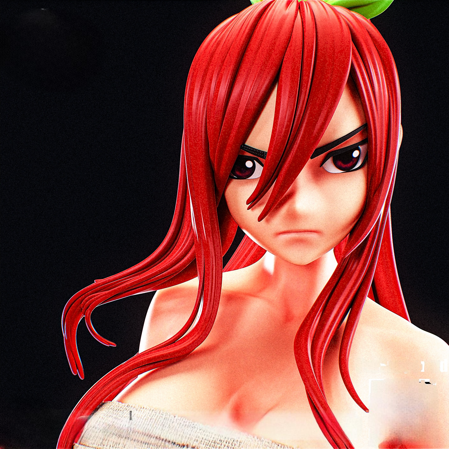 2590 Erza Scarlet NSFW - Fairy Tail - STL 3D Print Files