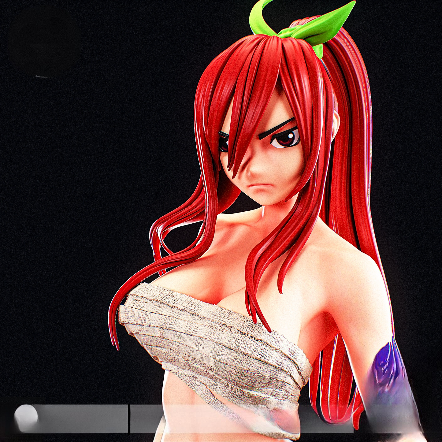 2590 Erza Scarlet NSFW - Fairy Tail - STL 3D Print Files