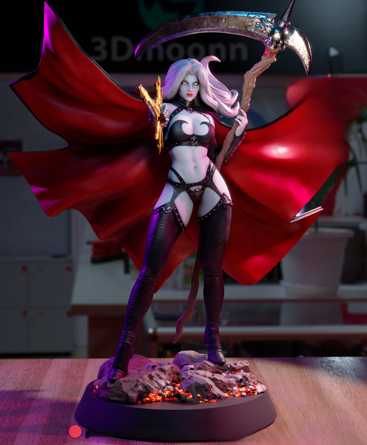 2592 Lady Death - Marvel Comics - STL 3D Print Files