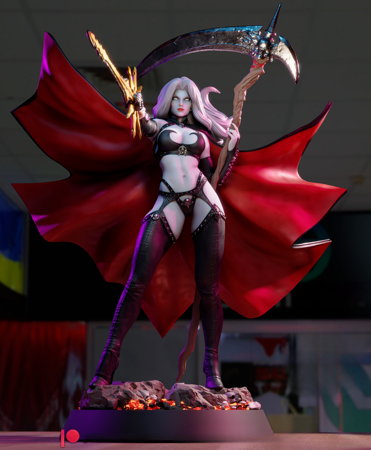 2592 Lady Death - Marvel Comics - STL 3D Print Files