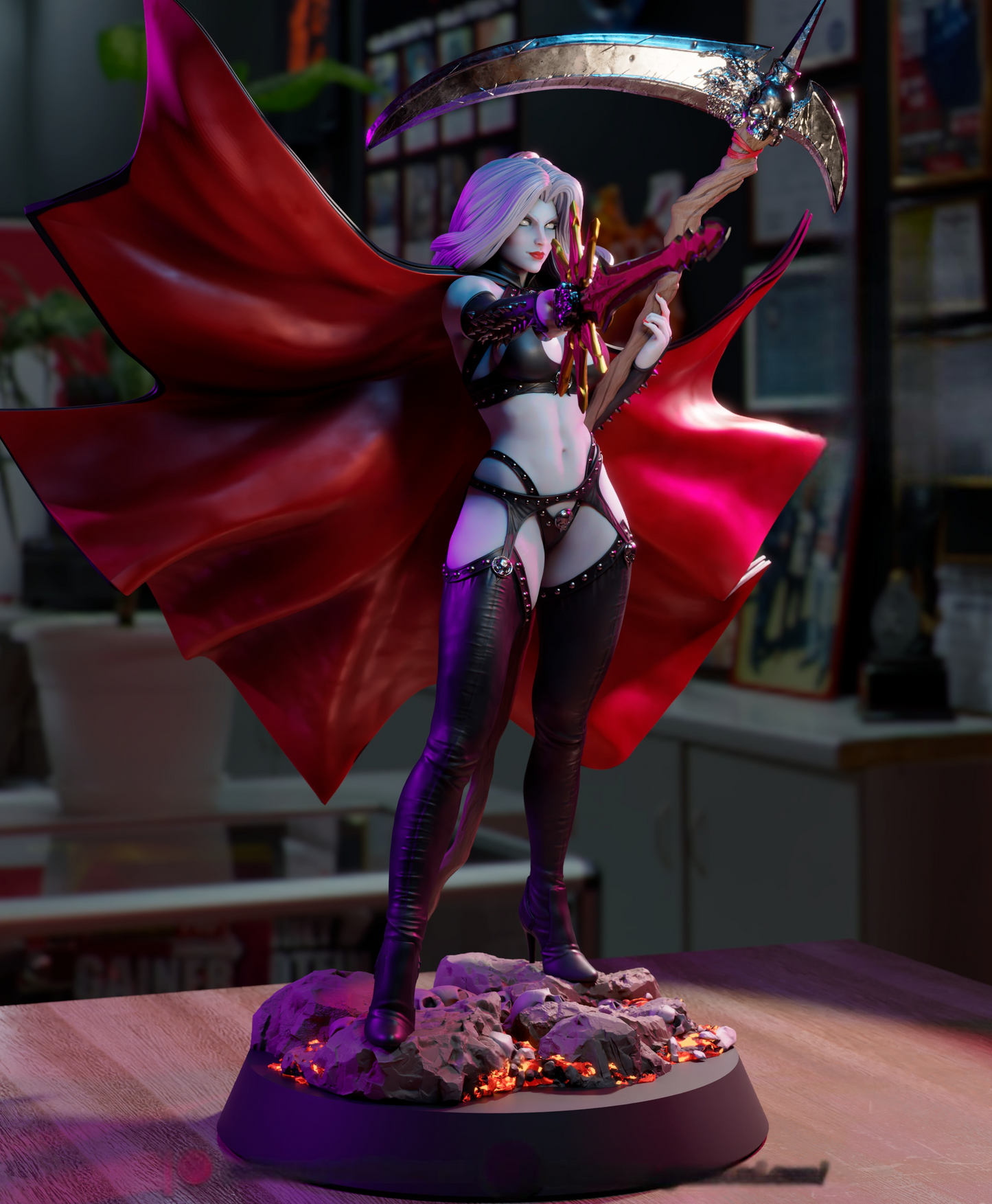 2592 Lady Death - Marvel Comics - STL 3D Print Files