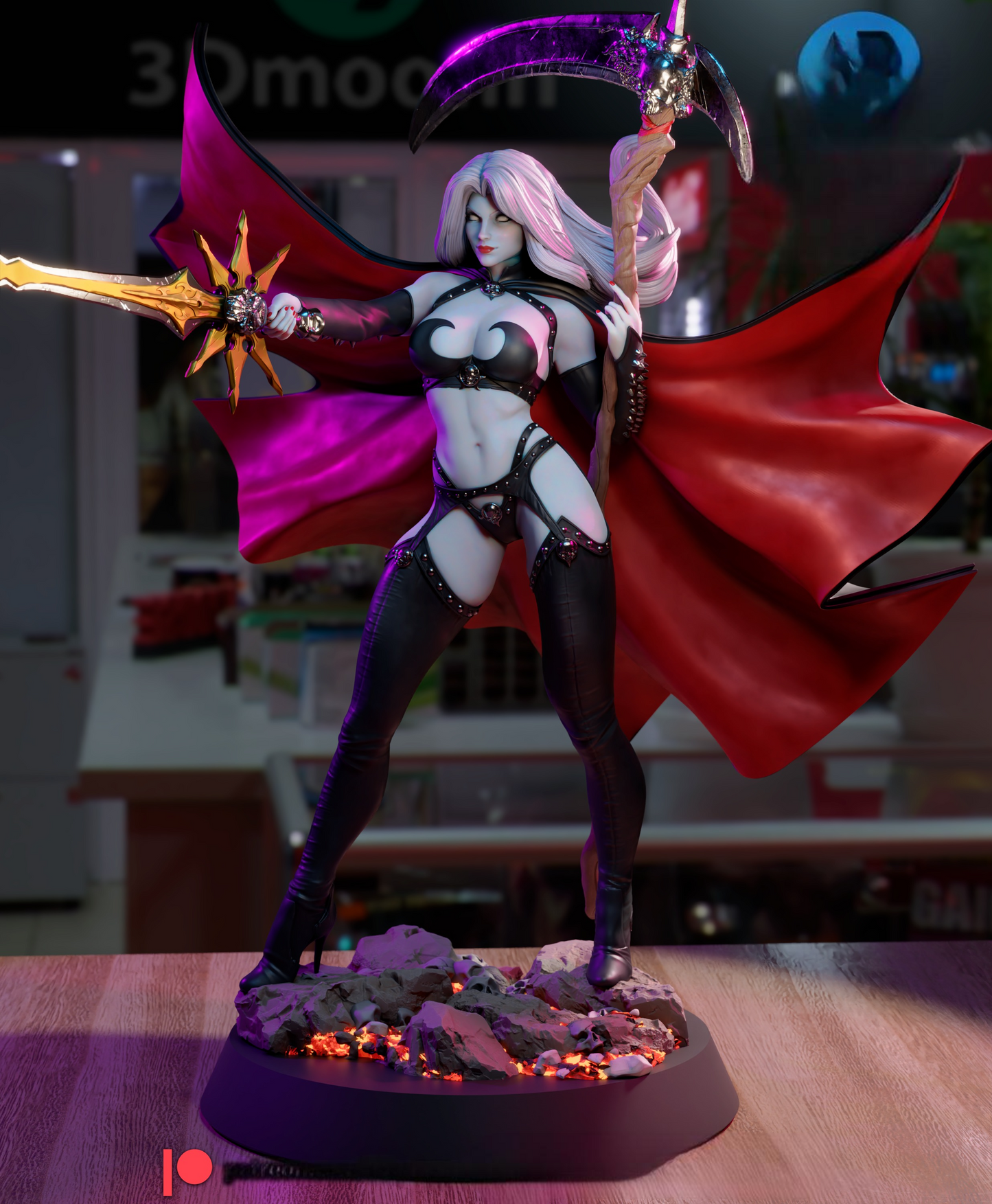 2592 Lady Death - Marvel Comics - STL 3D Print Files