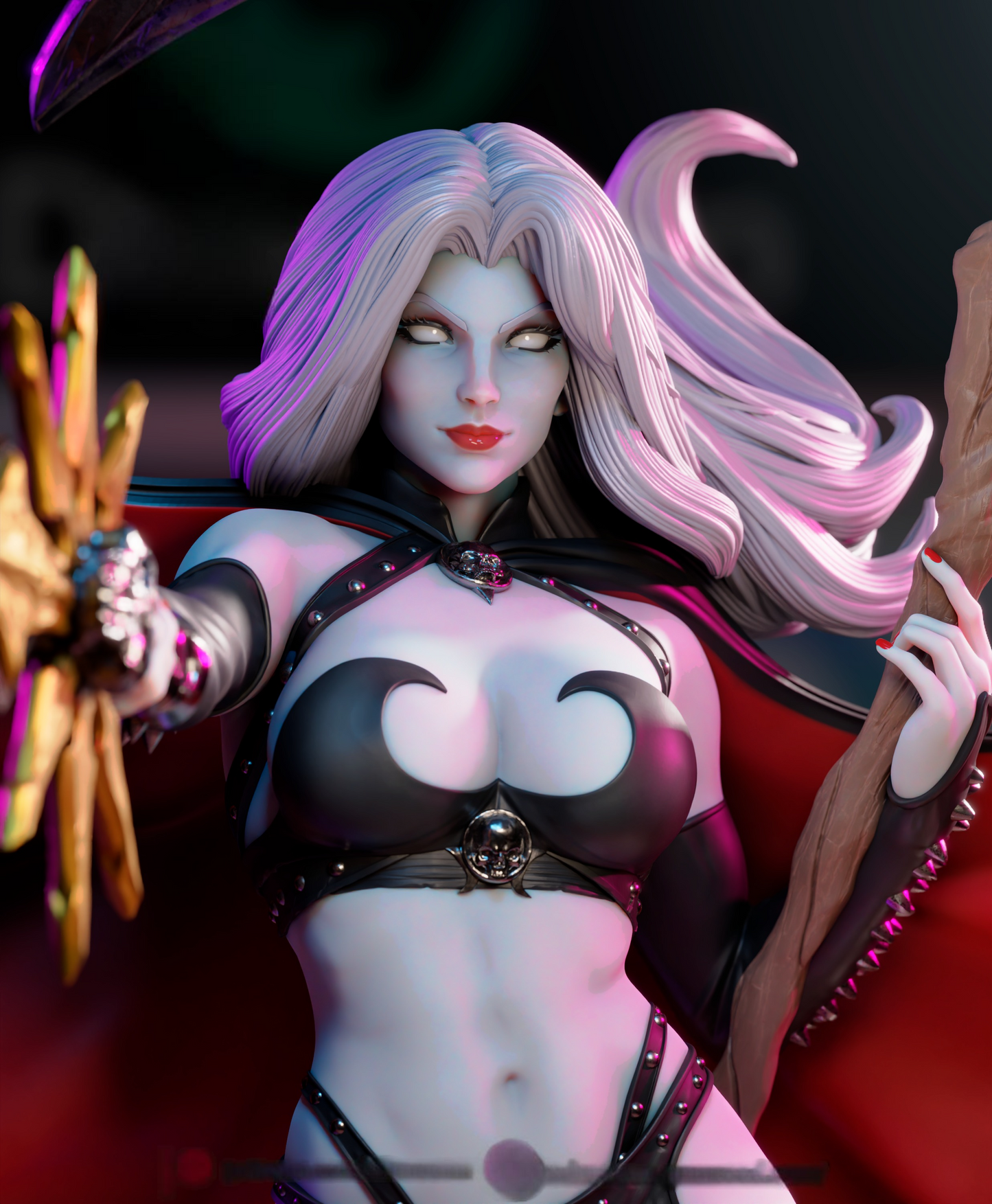 2592 Lady Death - Marvel Comics - STL 3D Print Files