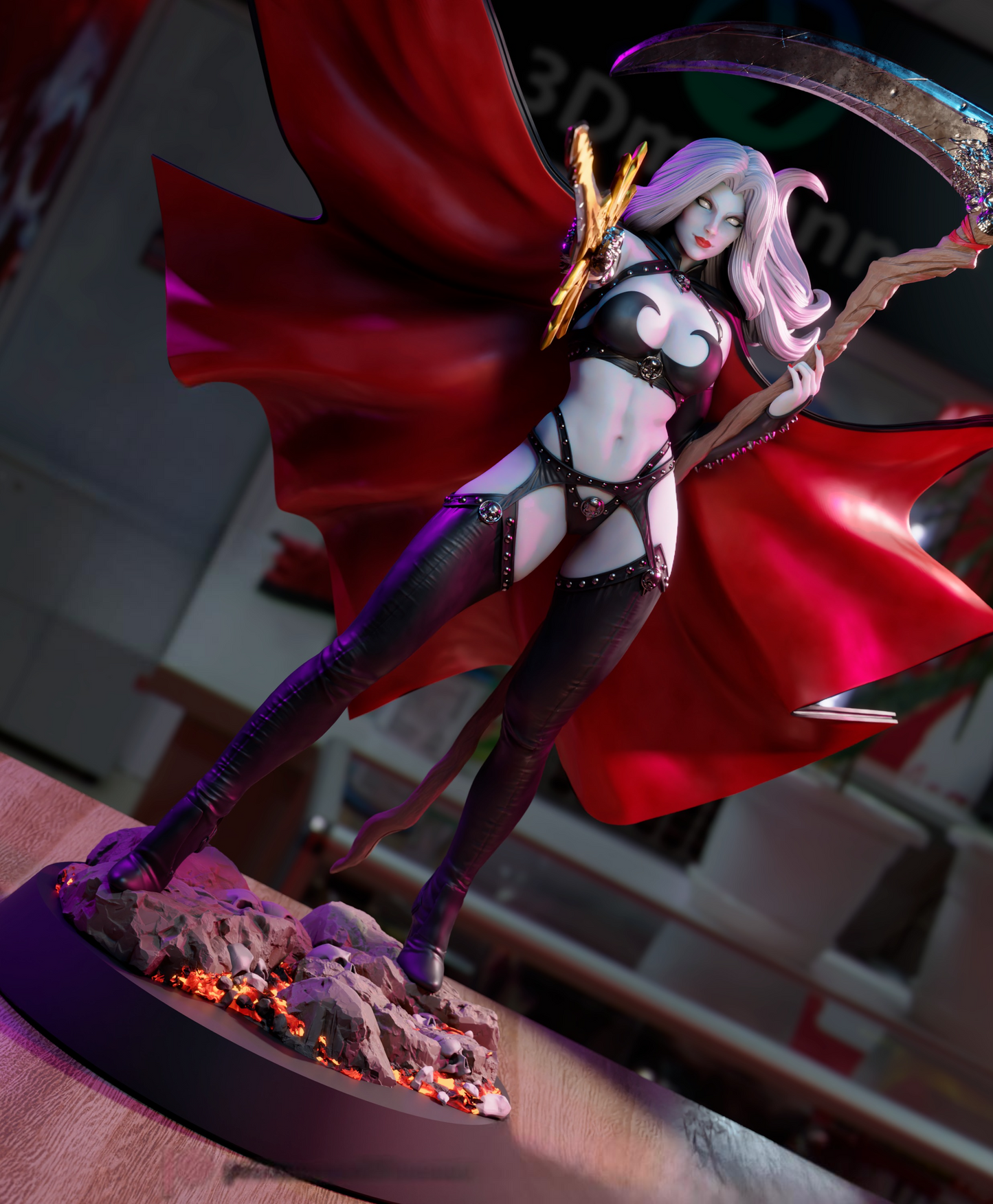 2592 Lady Death - Marvel Comics - STL 3D Print Files