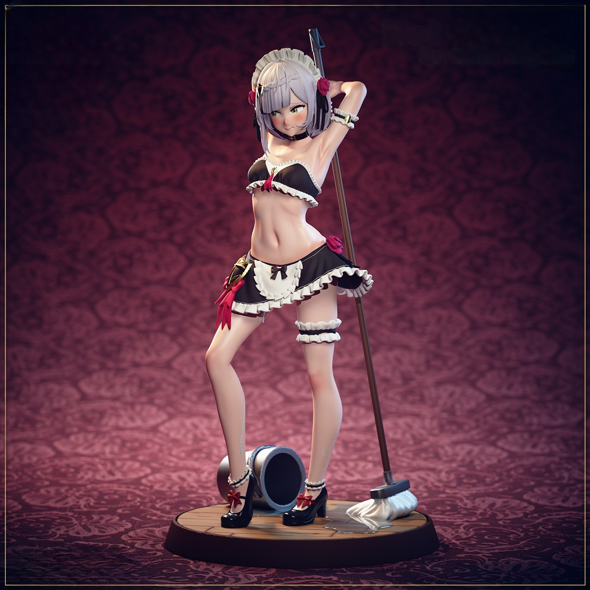 2604 Maid Noelle NSFW - Genshin Impact - STL 3D Print Files