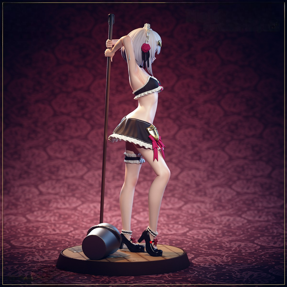 2604 Maid Noelle NSFW - Genshin Impact - STL 3D Print Files