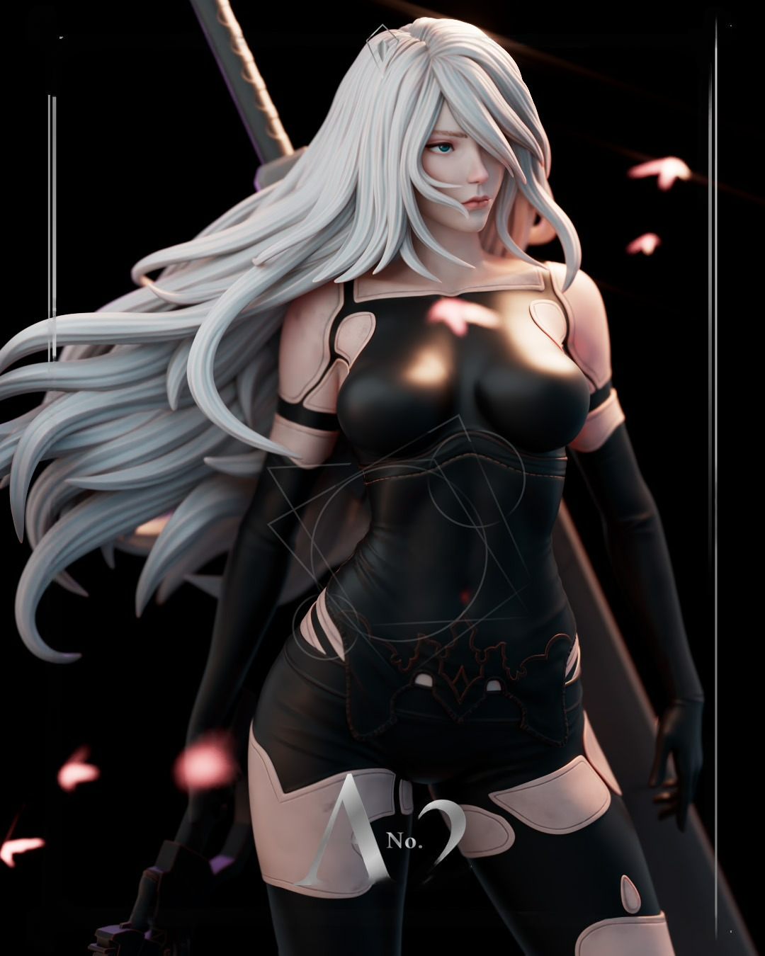 2606 A2 NSFW - NieR: Automata - STL 3D Print Files