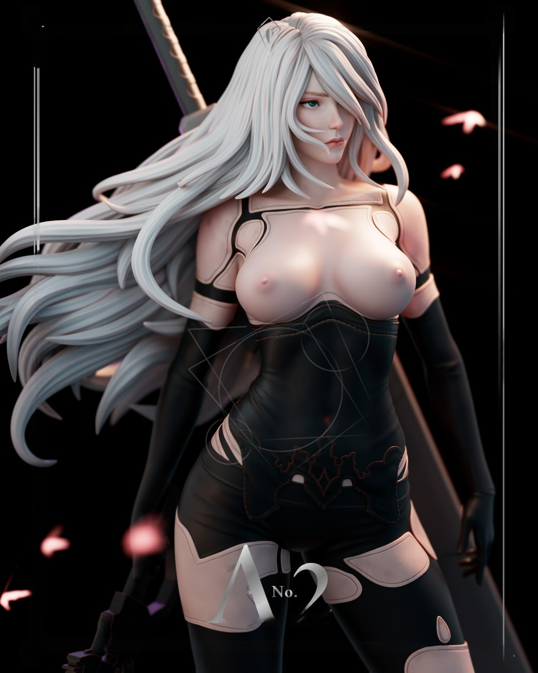 2606 A2 NSFW - NieR: Automata - STL 3D Print Files