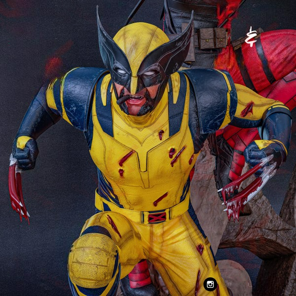 2608 Deadpool AND Wolverine - STL 3D Print Files