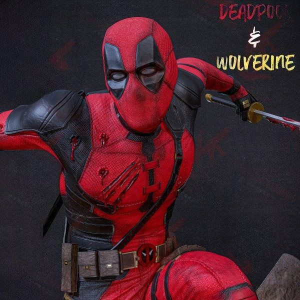 2608 Deadpool AND Wolverine - STL 3D Print Files