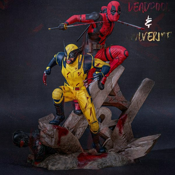 2608 Deadpool AND Wolverine - STL 3D Print Files