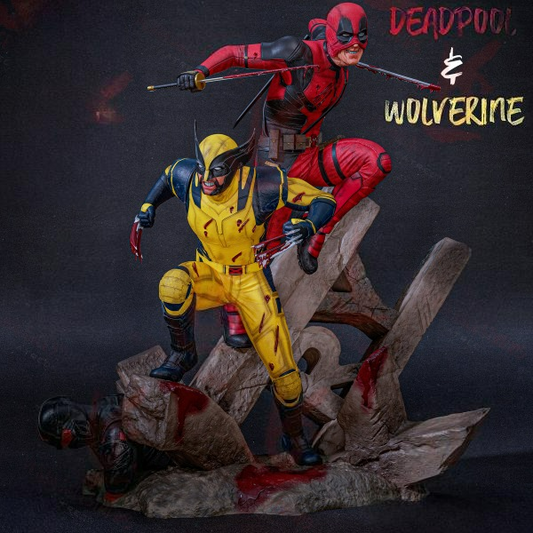 2608 Deadpool AND Wolverine - STL 3D Print Files