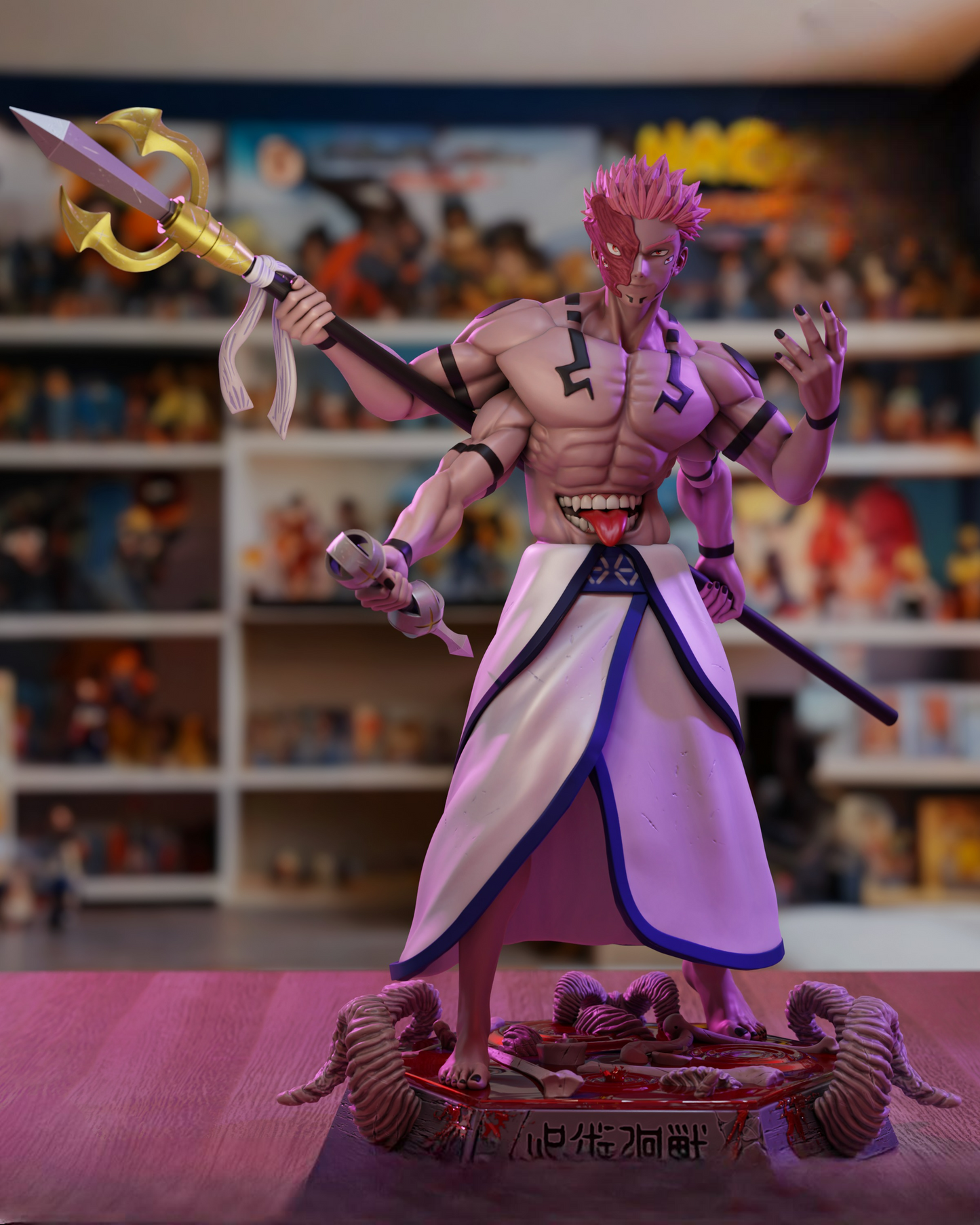 2611 Ryomen Sukuna - Jujutsu Kaisen - STL 3D Print Files