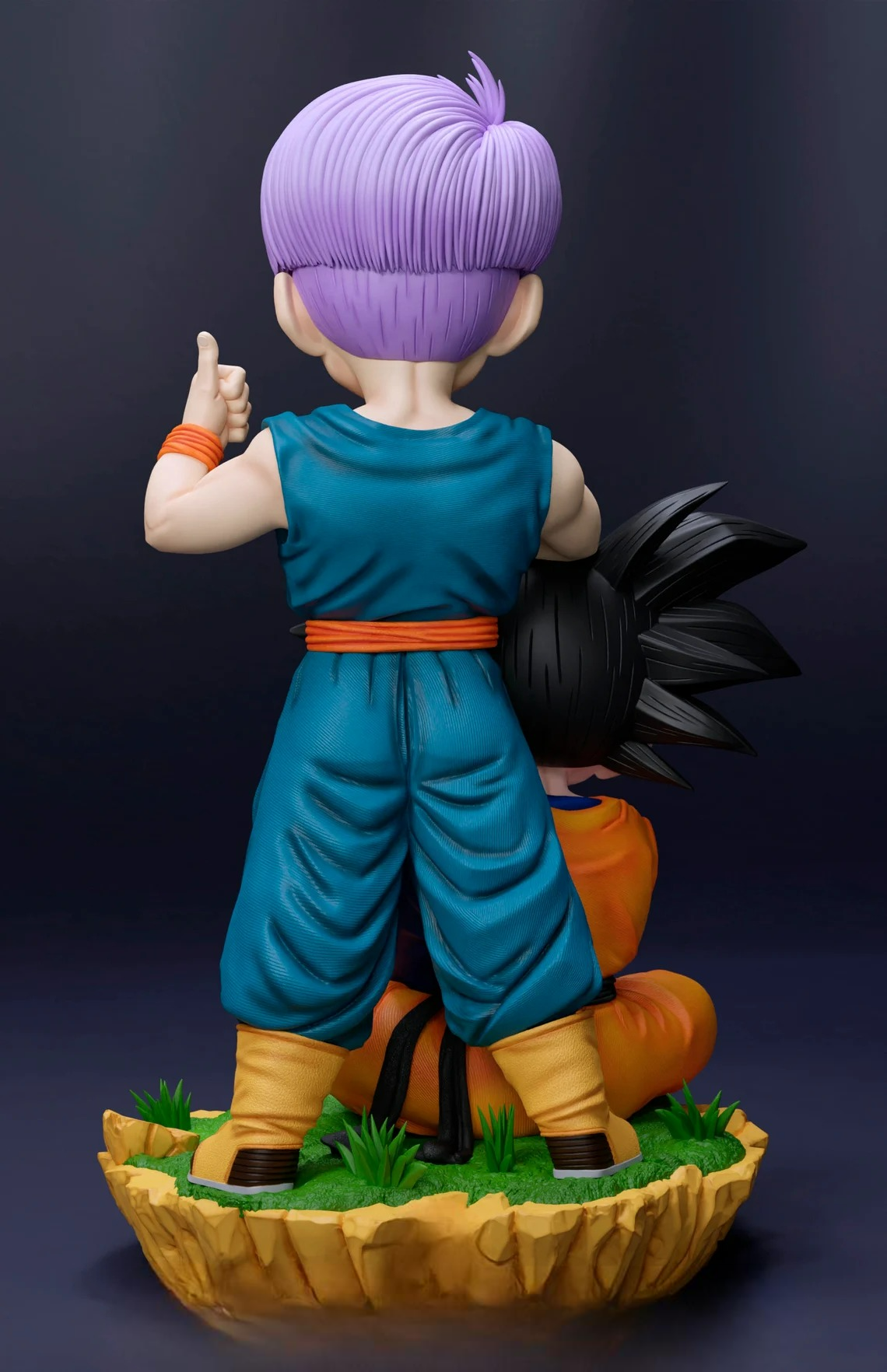 2614 Goten AND Trunks - Dragon Ball - STL 3D Print Files