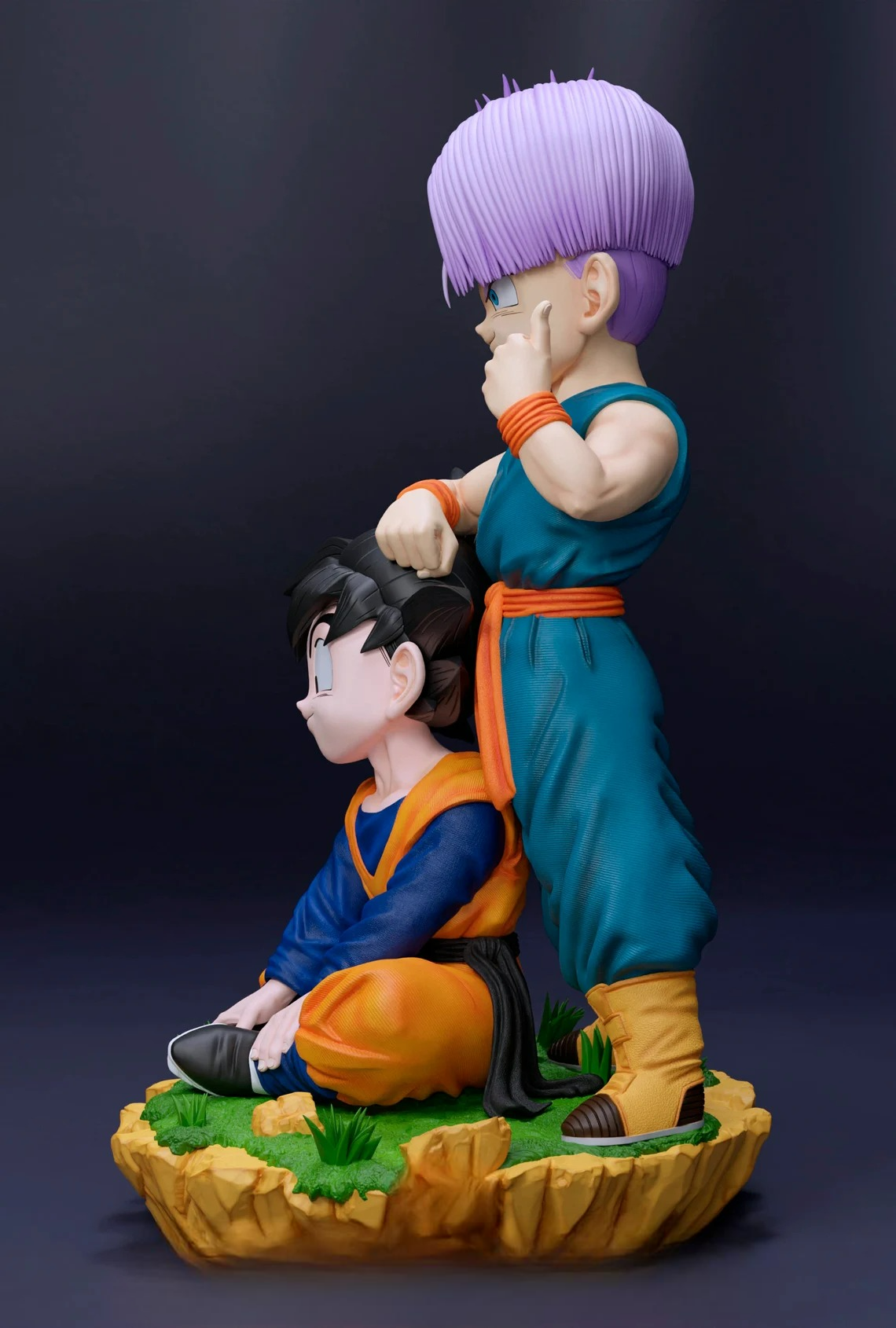 2614 Goten AND Trunks - Dragon Ball - STL 3D Print Files