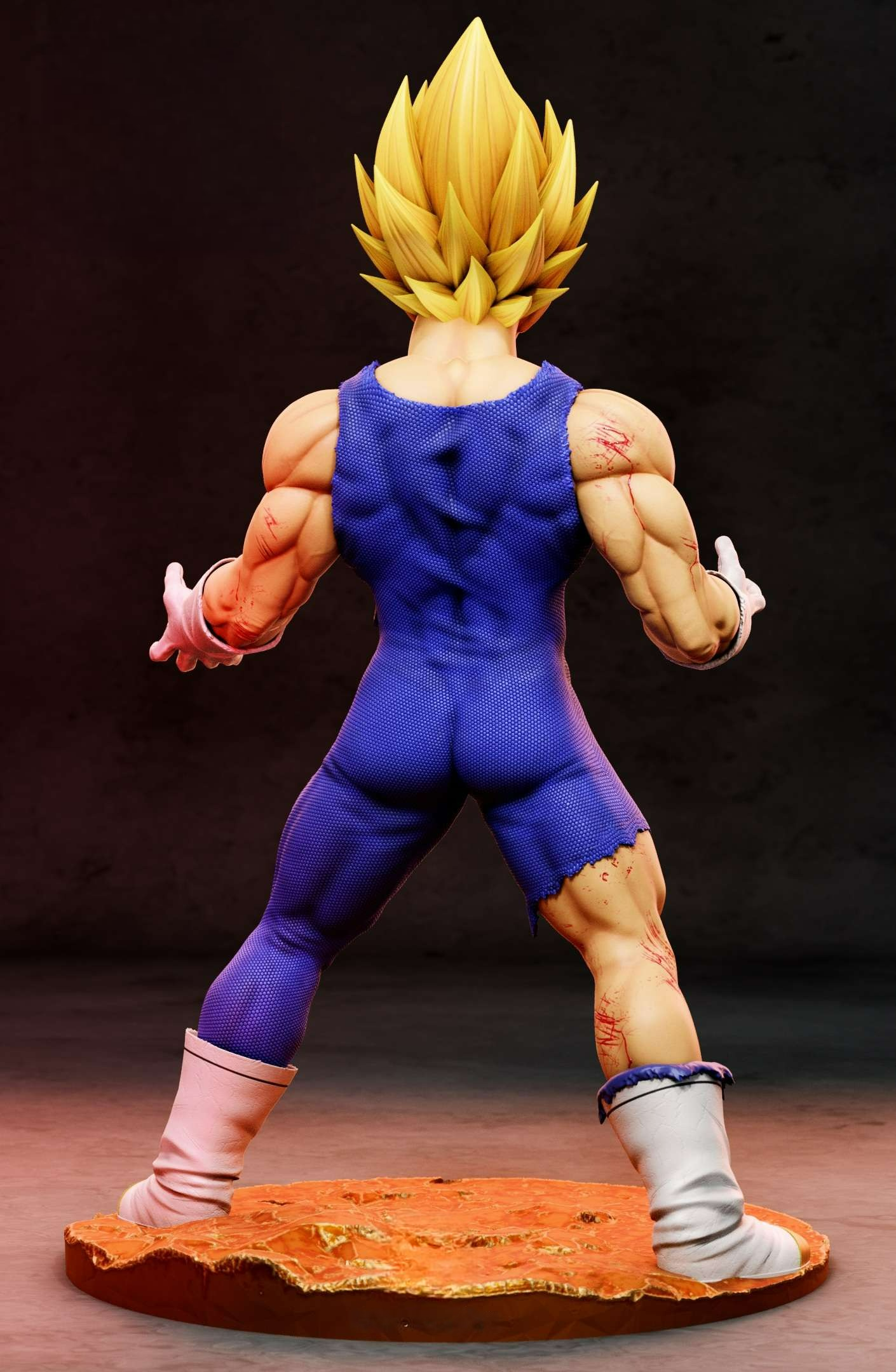 2615 Majin Vegeta - Dragon ball Z - STL 3D Print Files