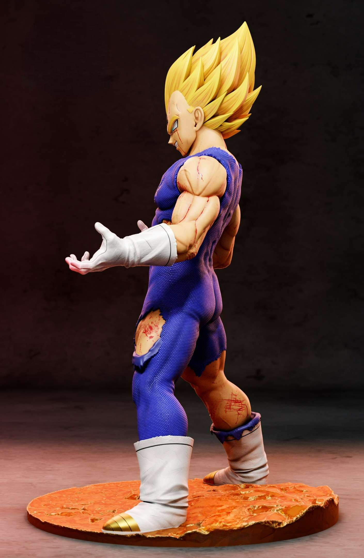 2615 Majin Vegeta - Dragon ball Z - STL 3D Print Files