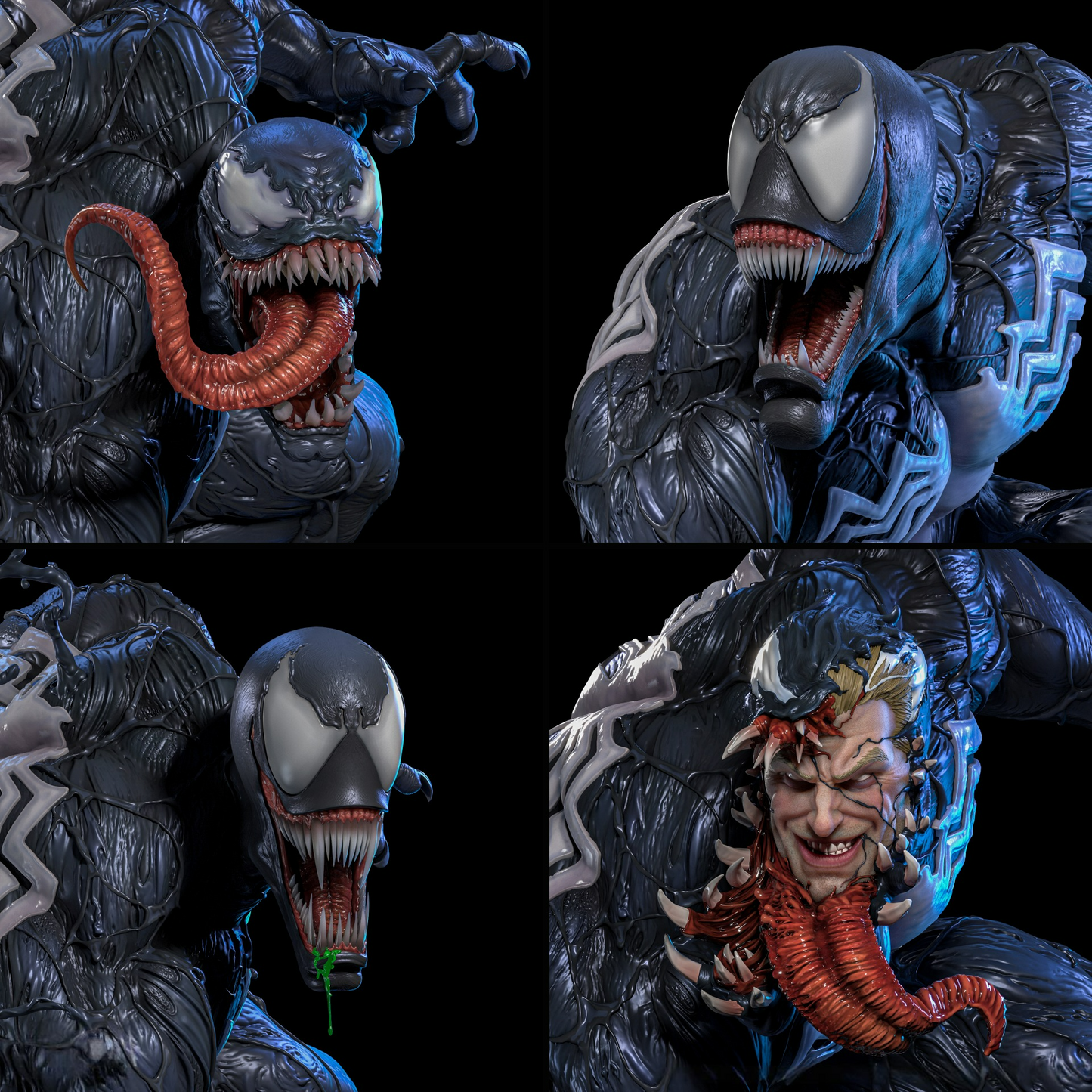 2618 Venom - Marvel Comics - STL 3D Print Files