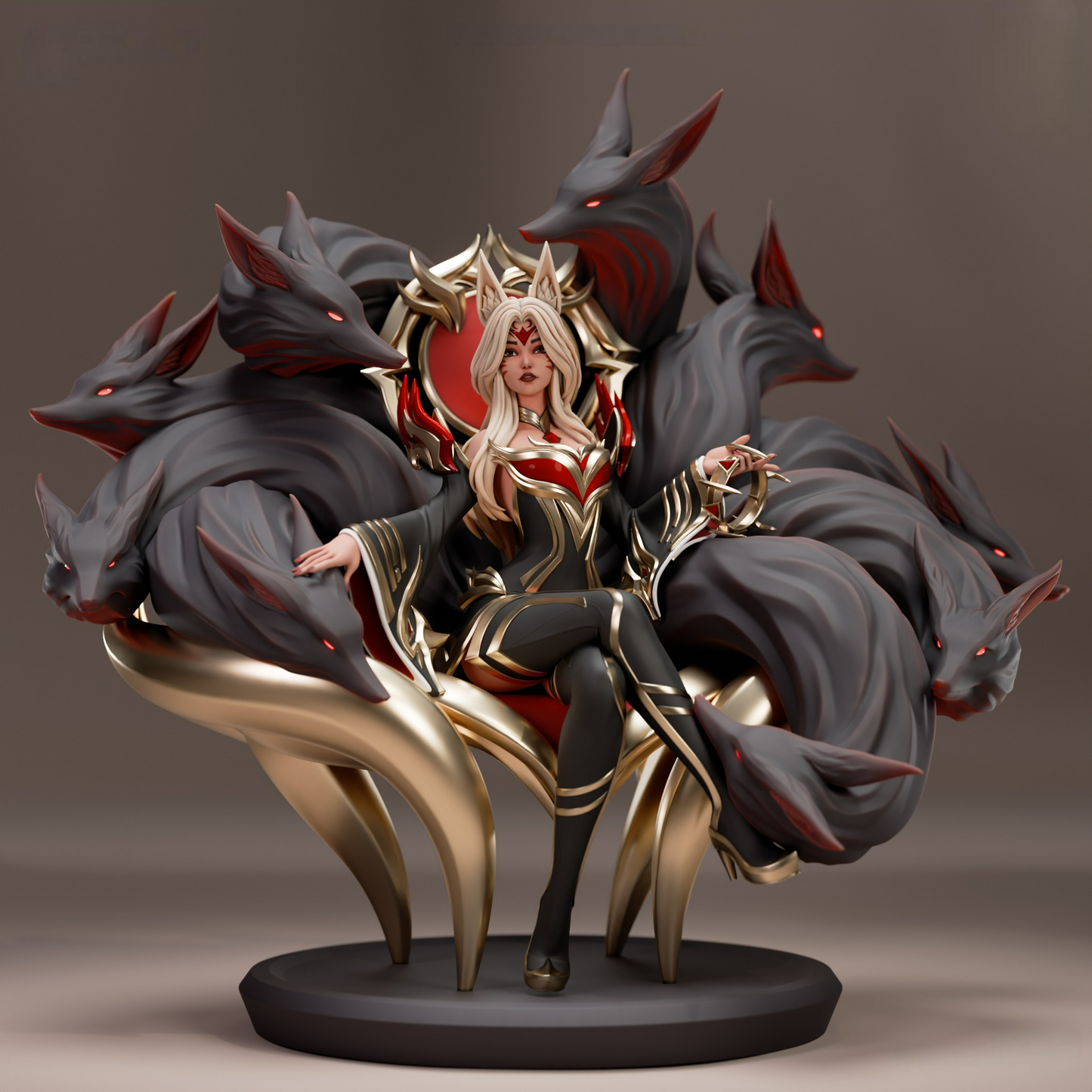 2621 Ahri - League of Legends - STL 3D Print Files