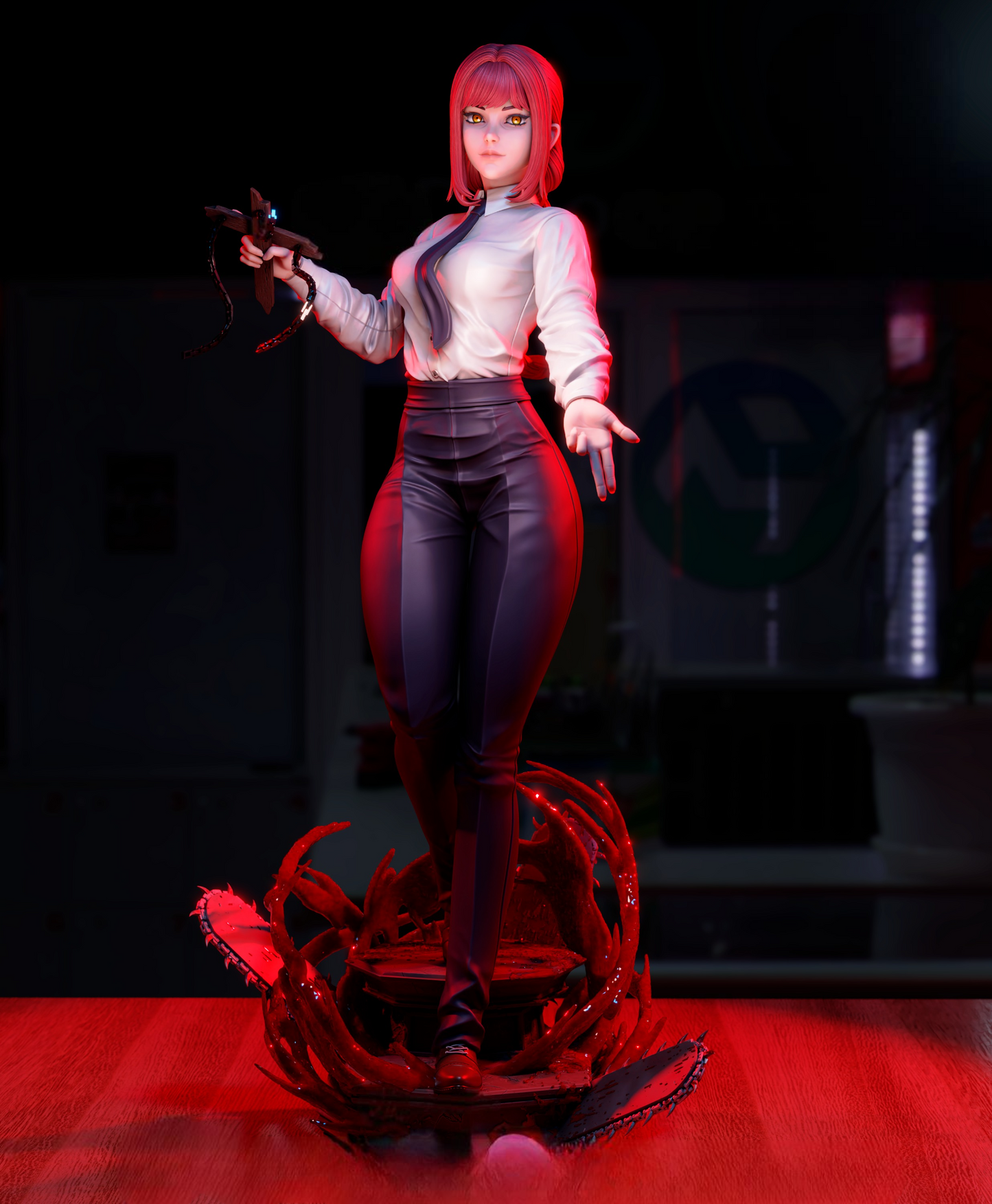 2632 Makima NSFW - Chainsaw Man - STL 3D Print Files