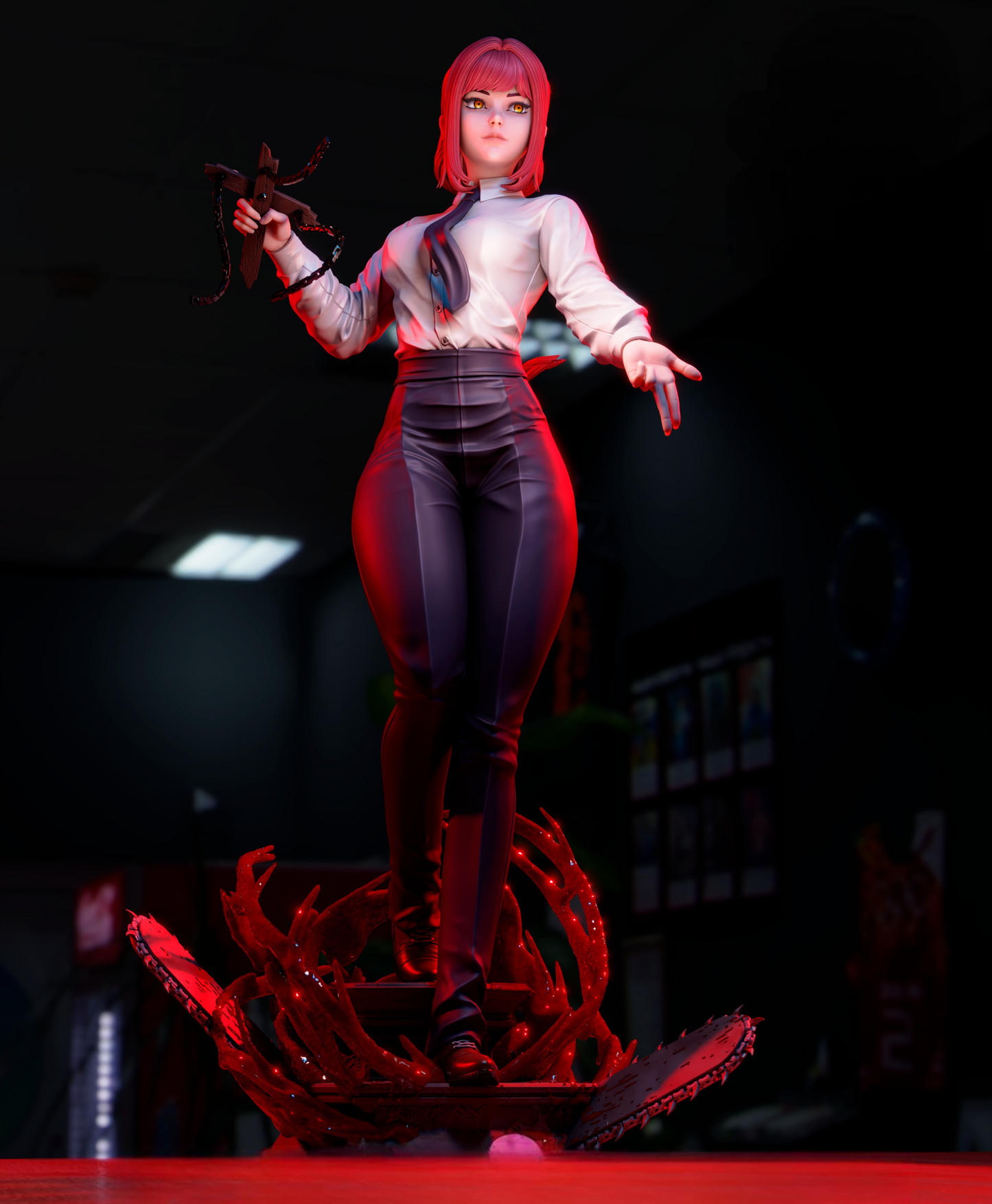 2632 Makima NSFW - Chainsaw Man - STL 3D Print Files