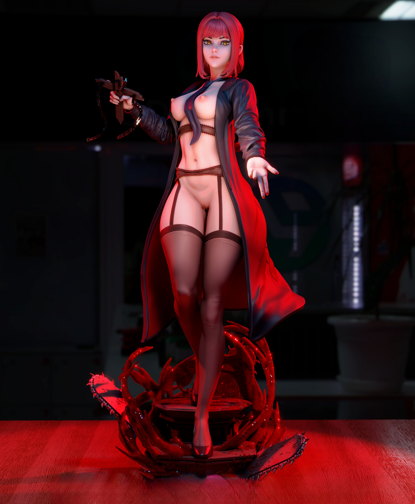 2632 Makima NSFW - Chainsaw Man - STL 3D Print Files