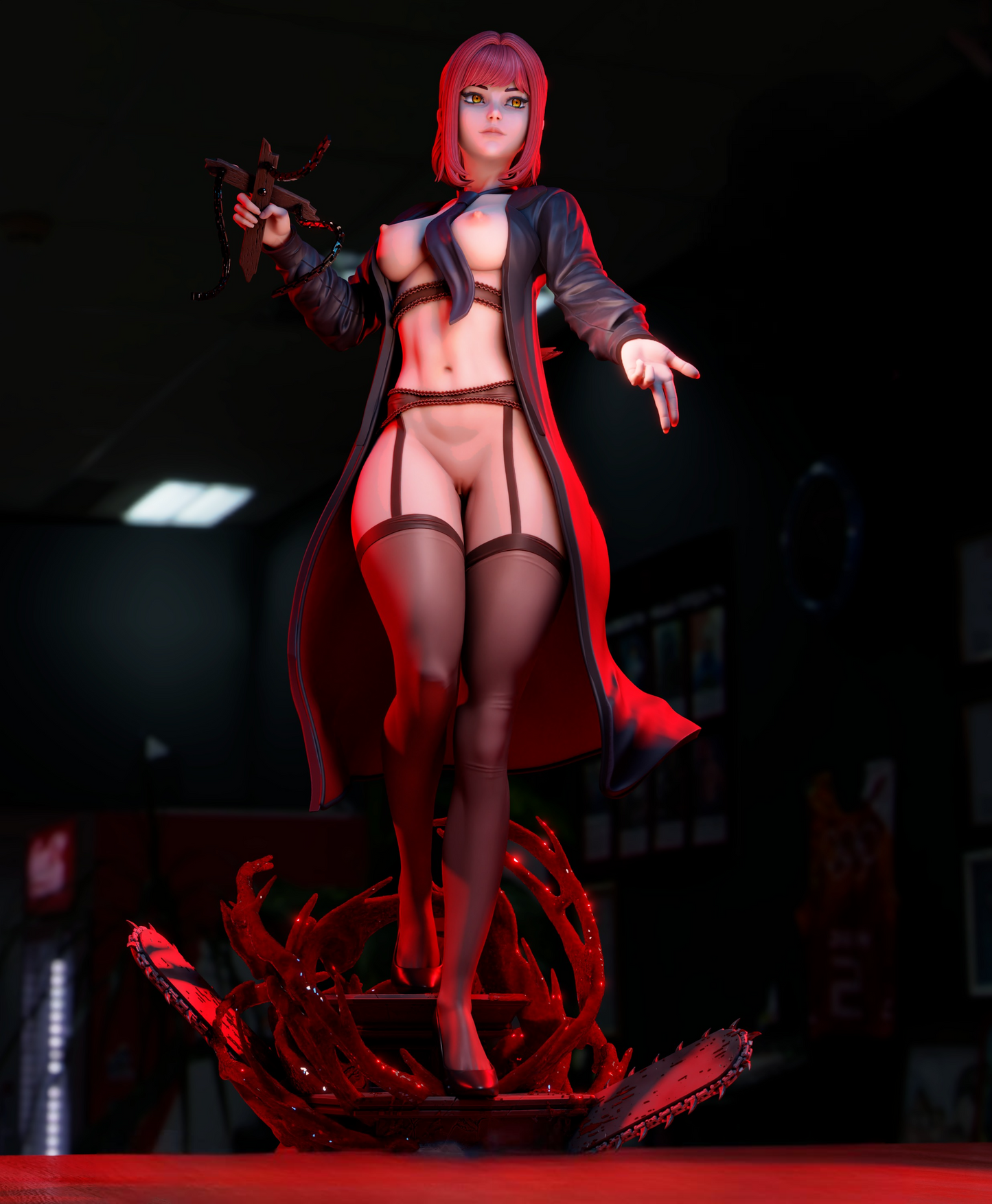 2632 Makima NSFW - Chainsaw Man - STL 3D Print Files