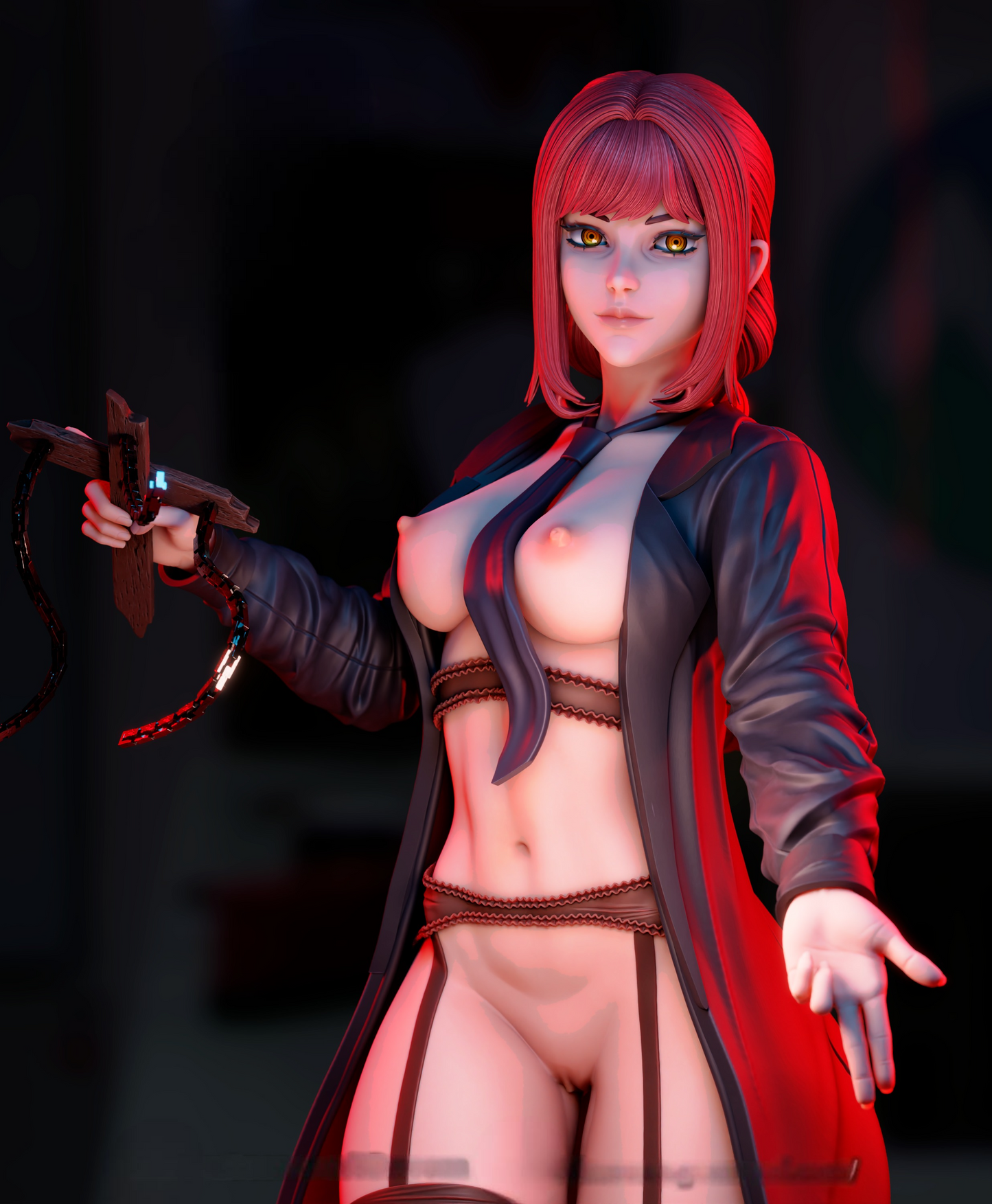 2632 Makima NSFW - Chainsaw Man - STL 3D Print Files