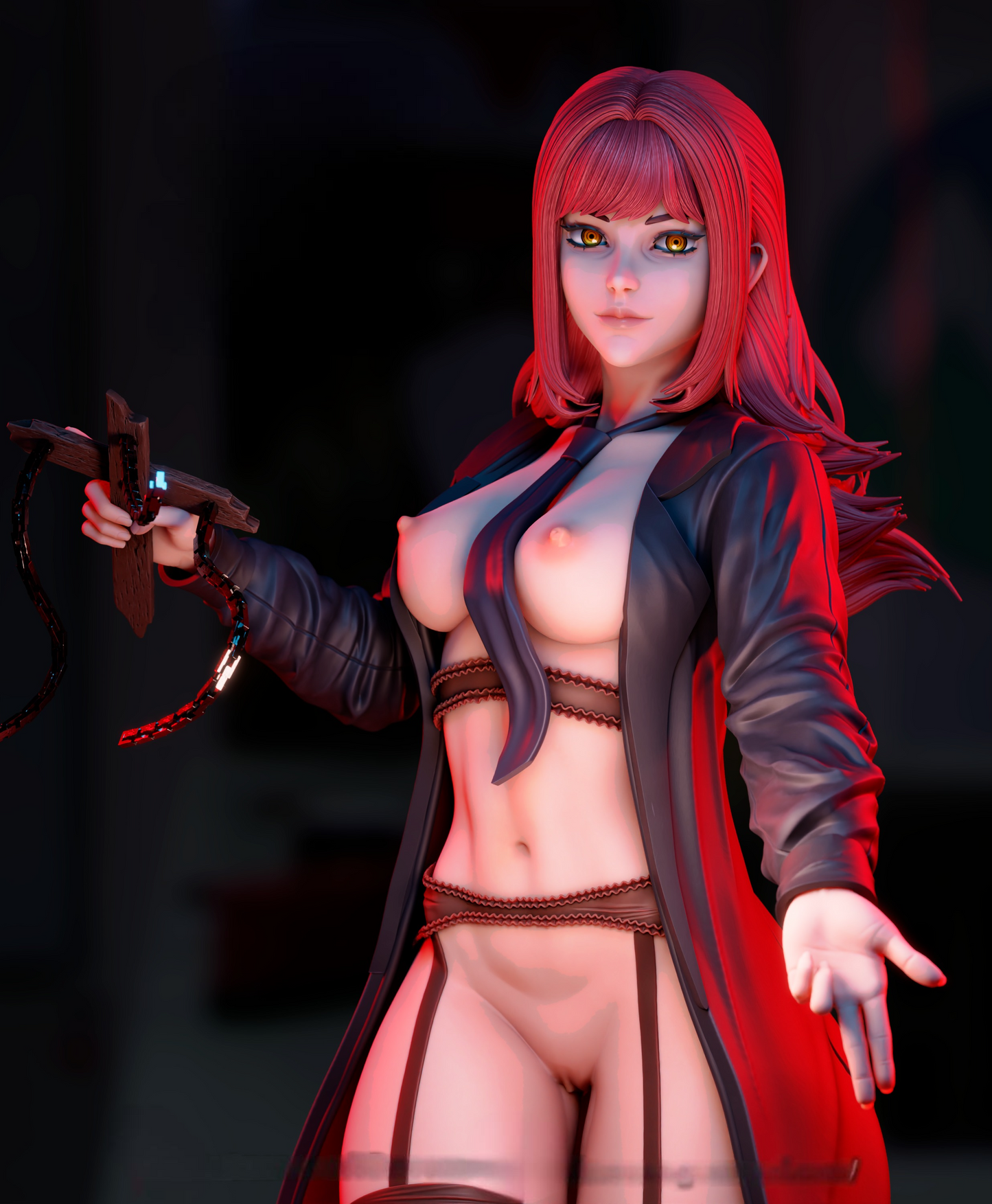 2632 Makima NSFW - Chainsaw Man - STL 3D Print Files