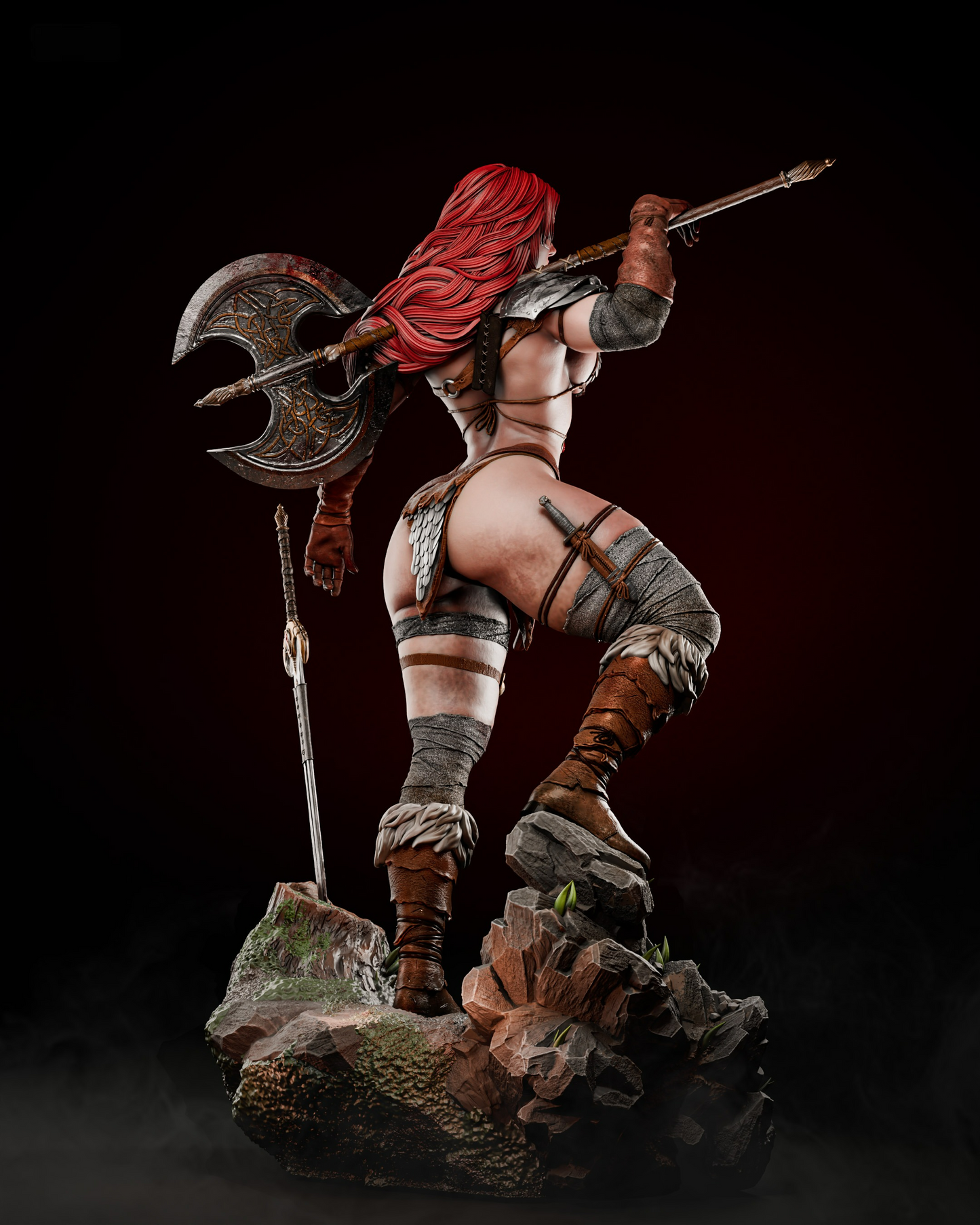 2635 Red Sonja - Marvel Comics - STL 3D Print Files