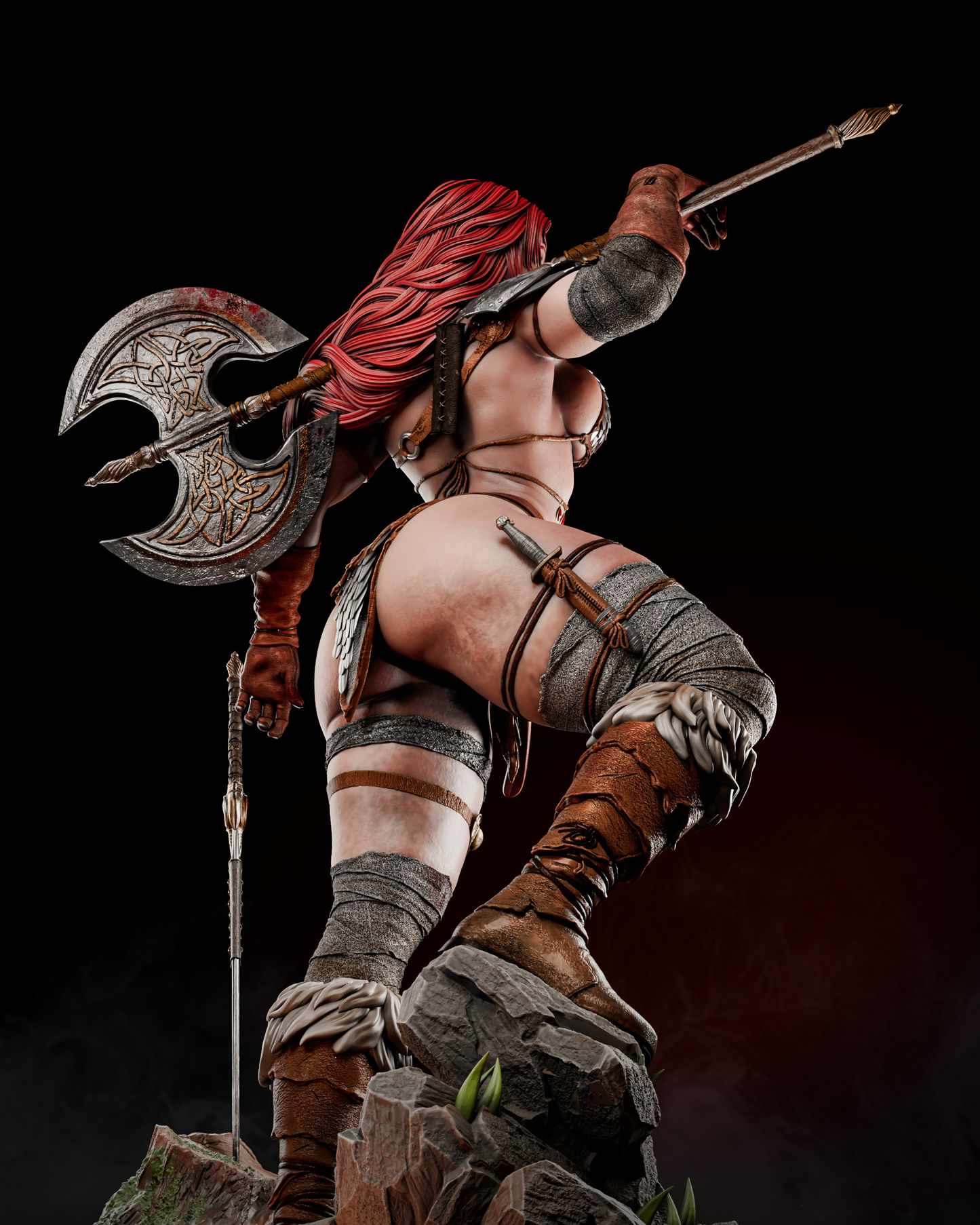 2635 Red Sonja - Marvel Comics - STL 3D Print Files